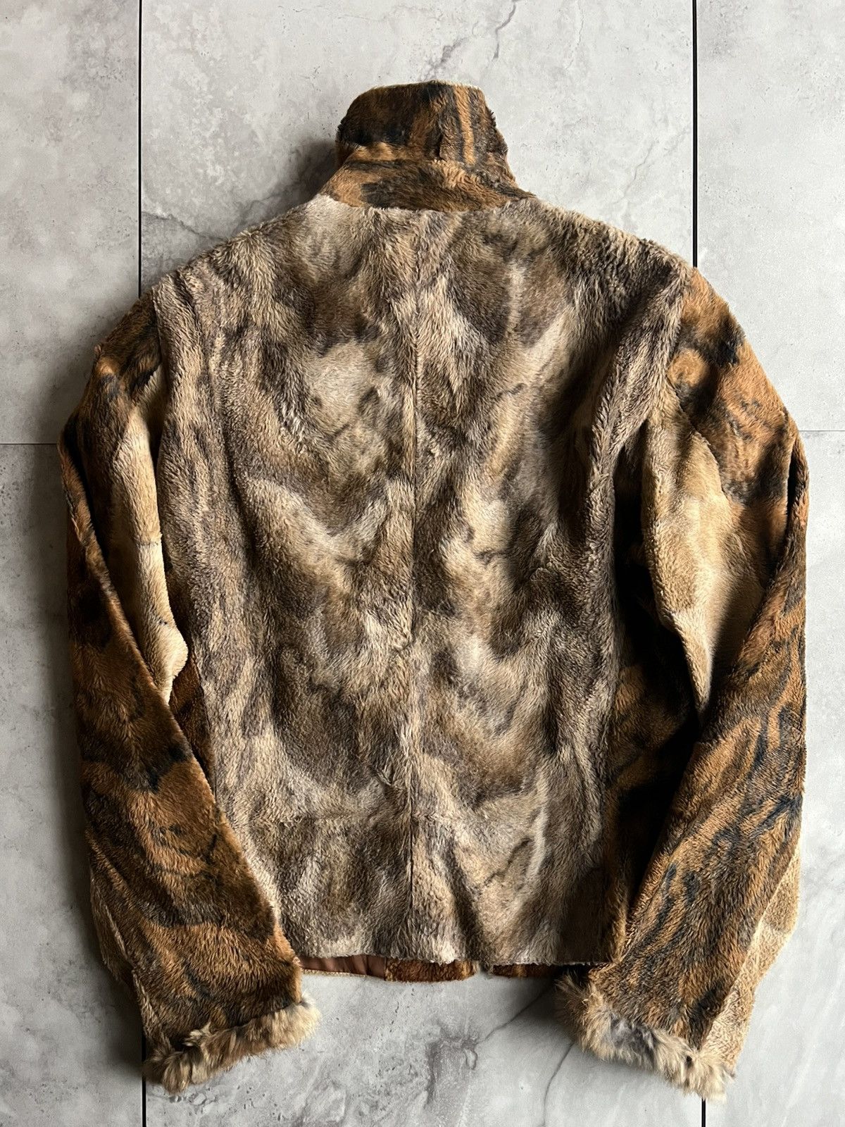 Gianfranco Ferre Gianfranco Ferre Rabbit Fur Leopard Print Jacket Size XS / US 0-2 / IT 36-38 - 5 Thumbnail