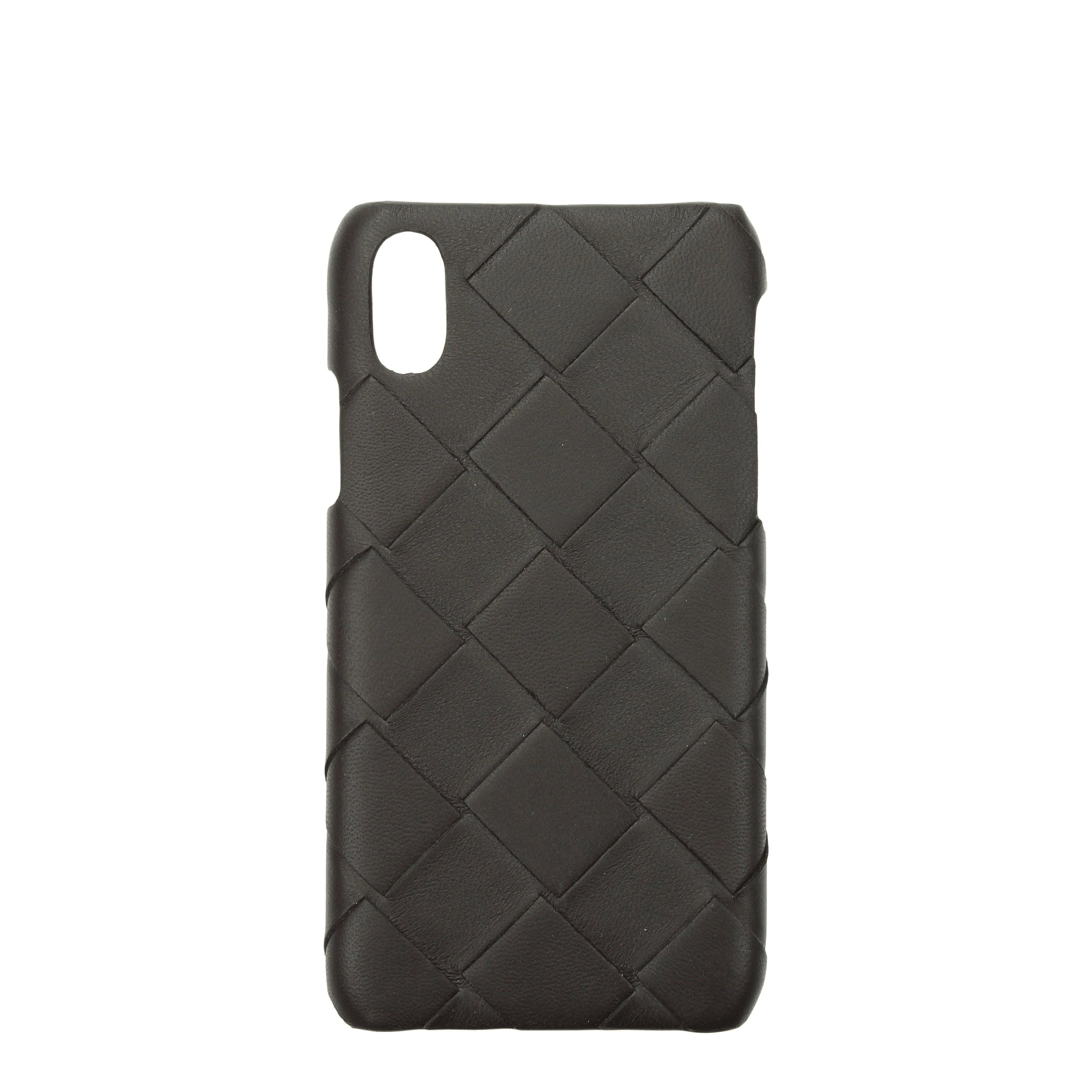 Bottega Veneta Bottega Veneta IPhone Covers Men Leather Brown Size ONE SIZE - 1 Preview