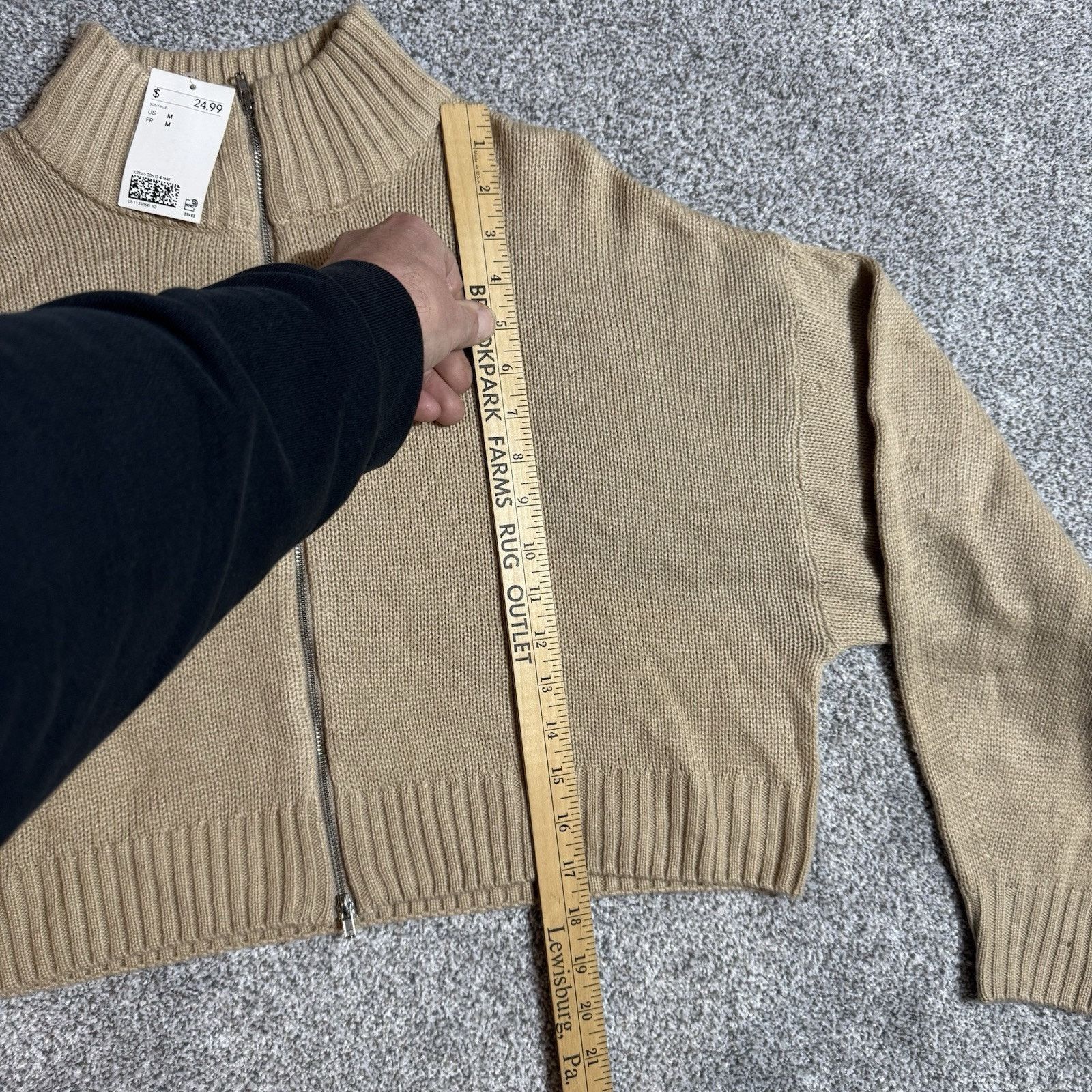 H&M H&M Divided Sweater Womens Medium Cropped Streetwear Preppy Size M / US 6-8 / IT 42-44 - 2 Thumbnail
