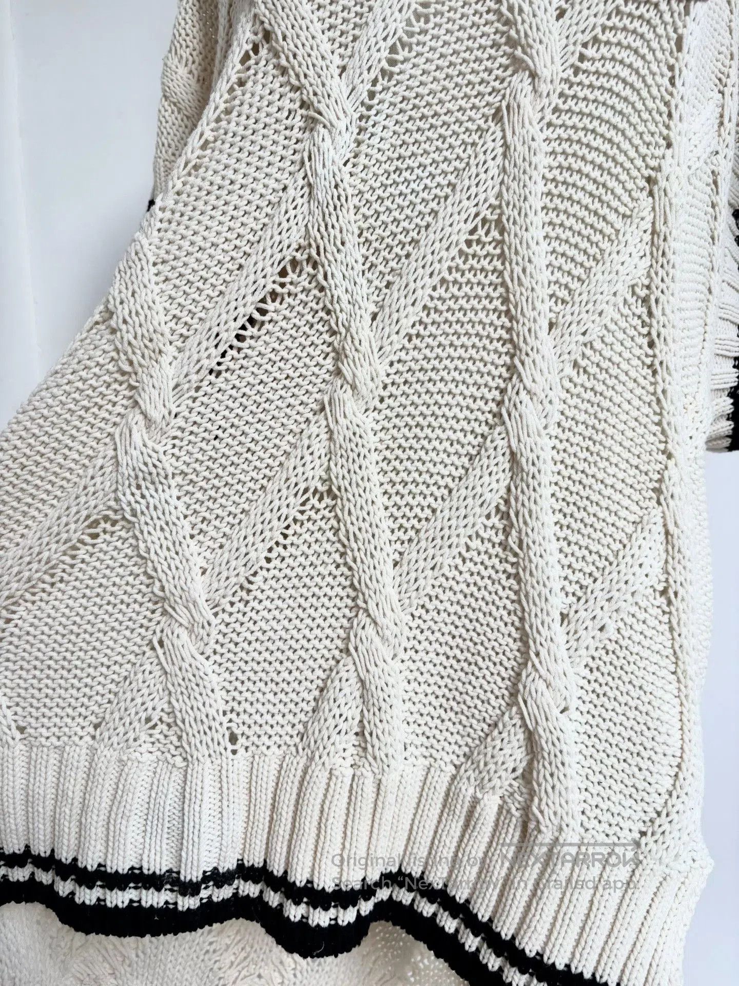 Vivienne Westwood Vivienne Westwood White Argyle Knit Vest. Size M / US 6-8 / IT 42-44 - 6 Thumbnail