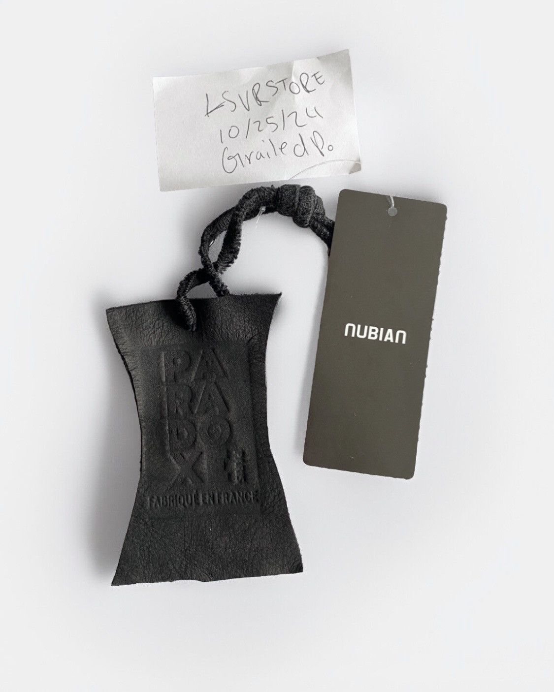 Paradoxe Paris Paradoxe Paris x Nubian Tokyo Ex Repair Baggy Denim 32 USED Size US 32 / EU 48 - 9 Thumbnail