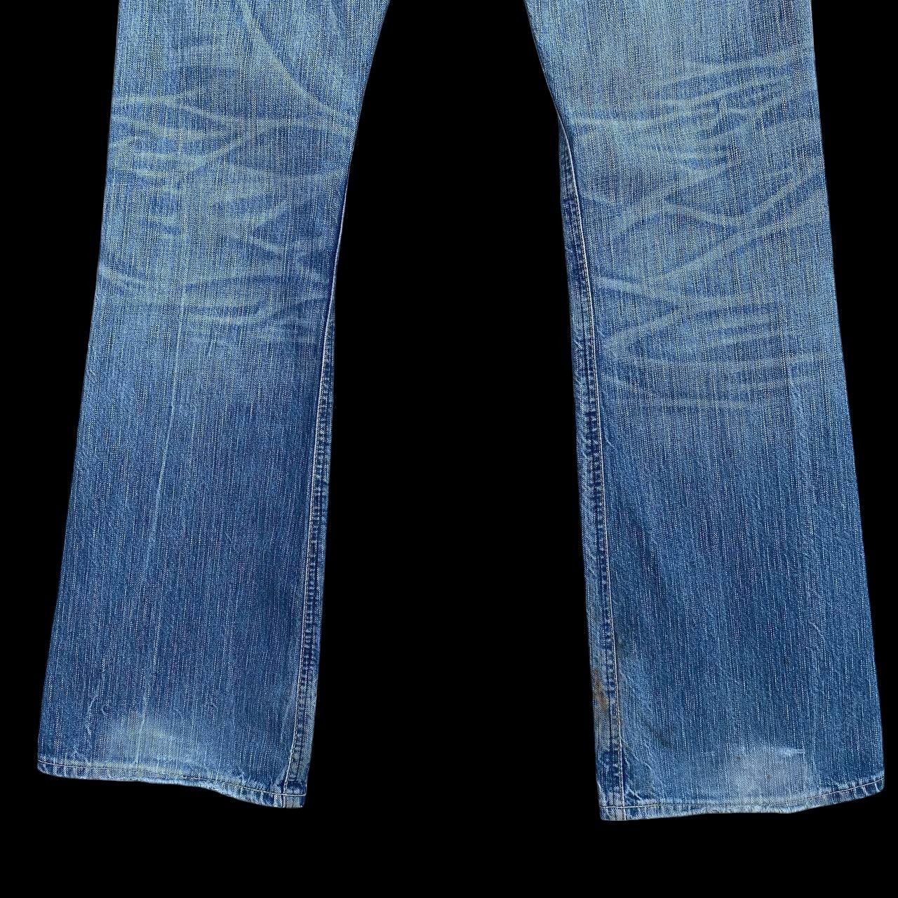 Edwin 🔥FLARED VINTAGE EDWIN STONEWASH CLAWMARK REDBUTTON BJ07-14 Size US 30 / EU 46 - 13 Thumbnail