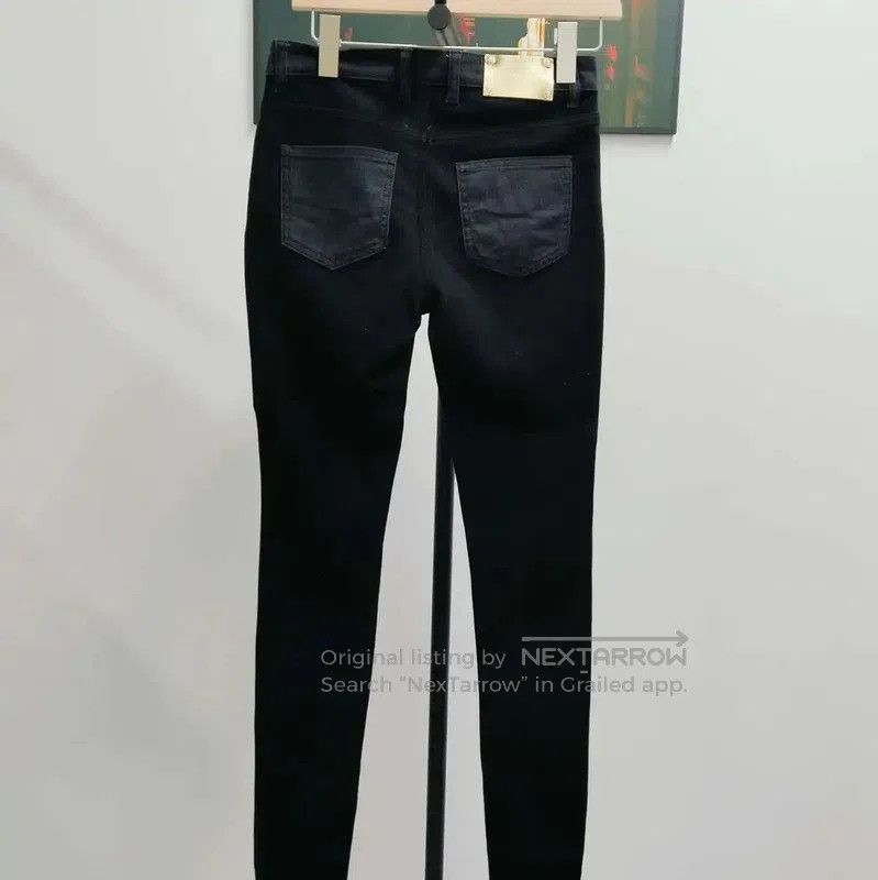 Versace Versace Women's Black Denim Pants Size M . Size 28" / US 6 / IT 42 - 2 Thumbnail
