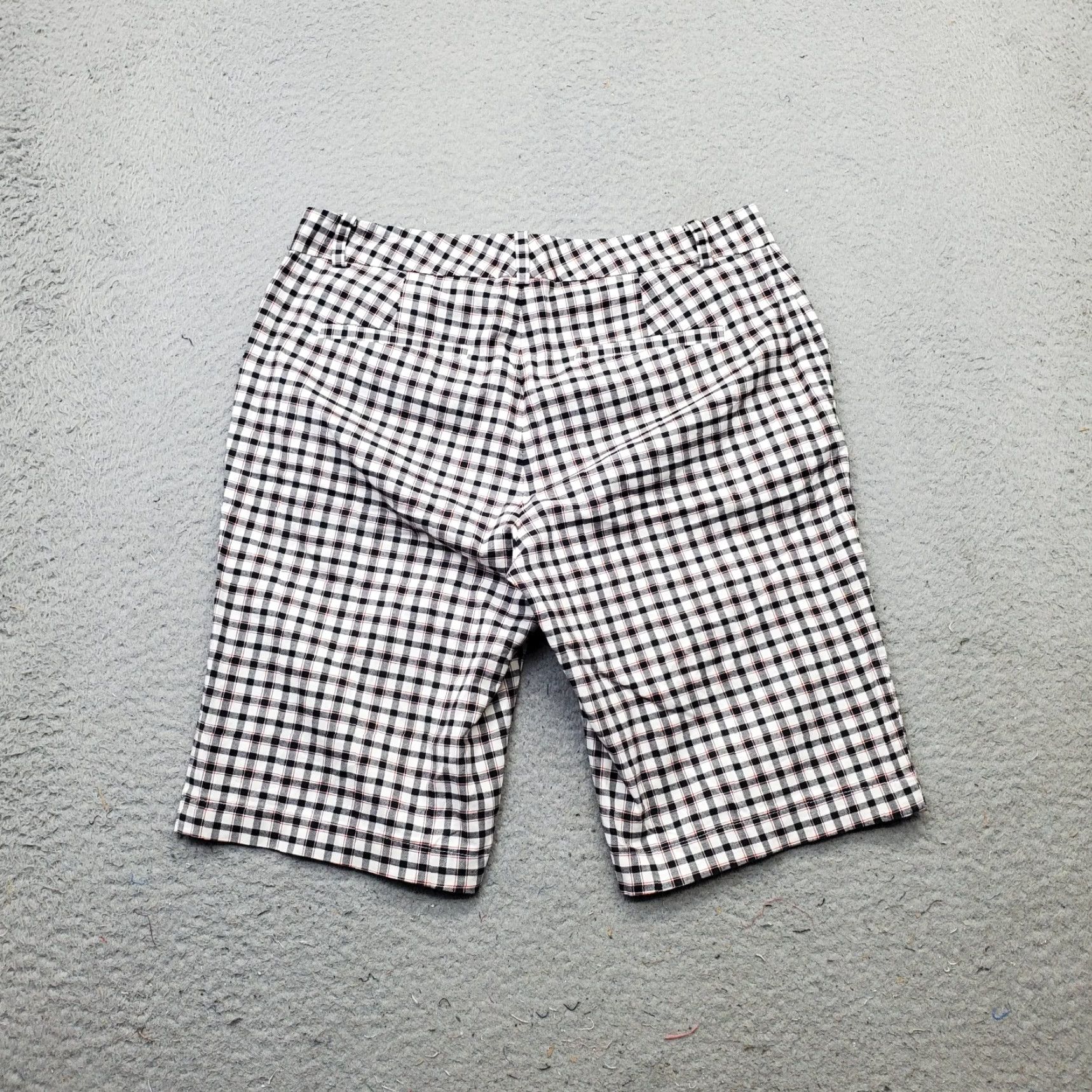 Ralph Lauren Lauren Ralph Lauren Active Bermuda Shorts Womens Size 4 Multicolor Plaid Casual Flat Front Shorts Size 27" / US 4 / IT 40 - 2 Thumbnail