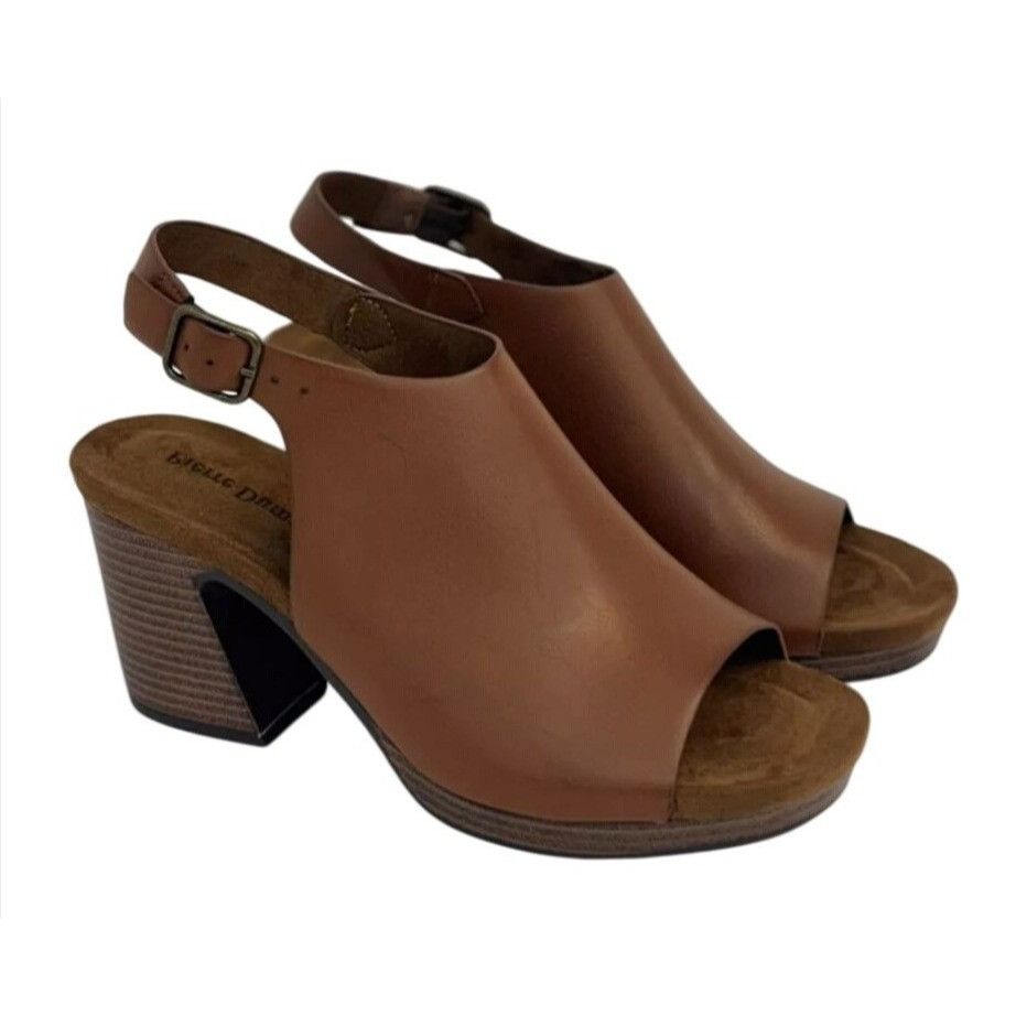 Other PIERRE DUMAS / Morgen-7 / Brown / Leather / Open-Toe / Platf Size US 9 / IT 39 - 1 Thumbnail