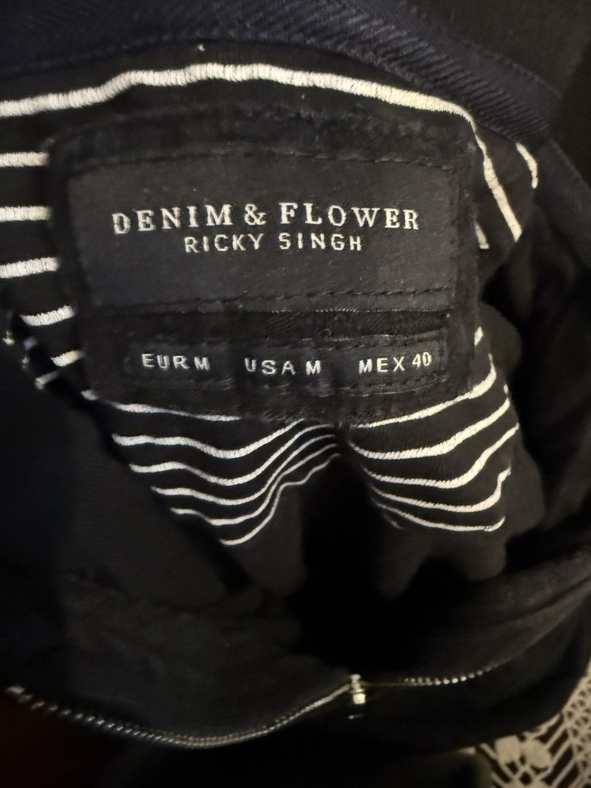 Denim & Flower Quarter zip Size US M / EU 48-50 / 2 - 3 Thumbnail