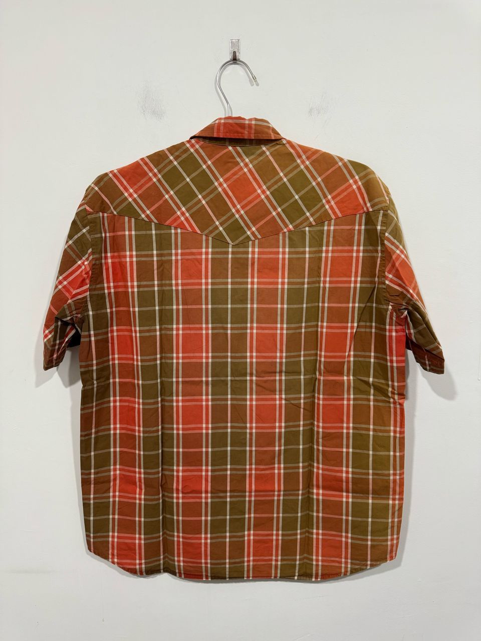 Stussy Vintage Stussy Pearl Snap Button Western Style Peach Shirt Size US L / EU 52-54 / 3 - 5 Thumbnail