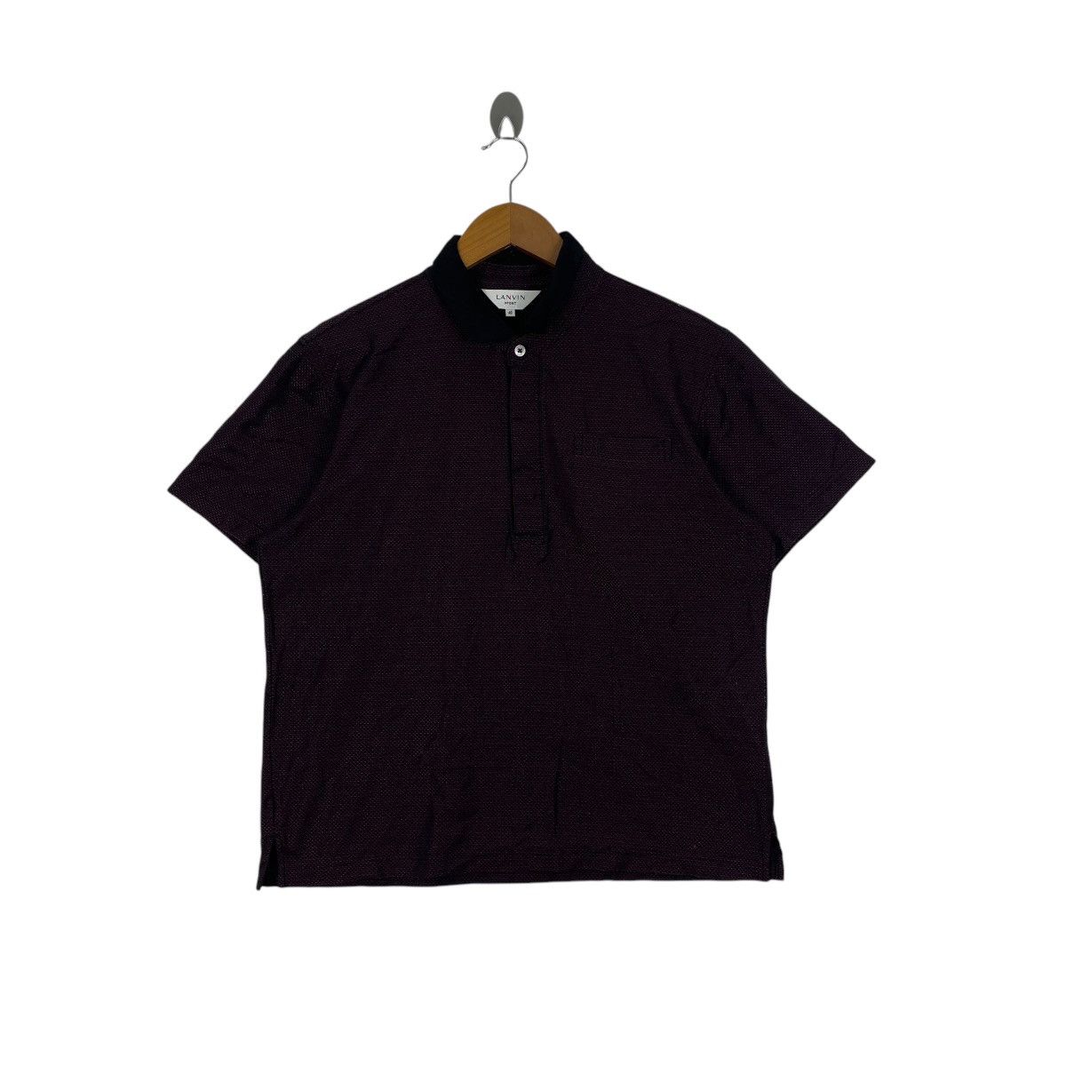 Lanvin × Vintage Vintage Lanvin Sport Polo Tee Shirt Size US L / EU 52-54 / 3 - 1 Thumbnail