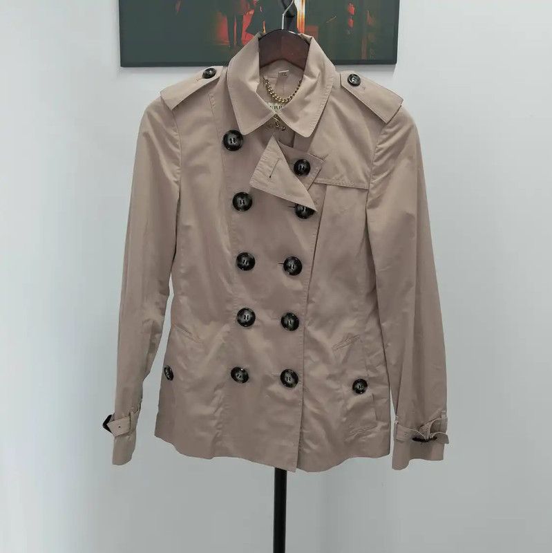 Burberry Burberry Spring Autumn Beige Cotton Trench Coat Size M / US 6-8 / IT 42-44 - 1 Thumbnail
