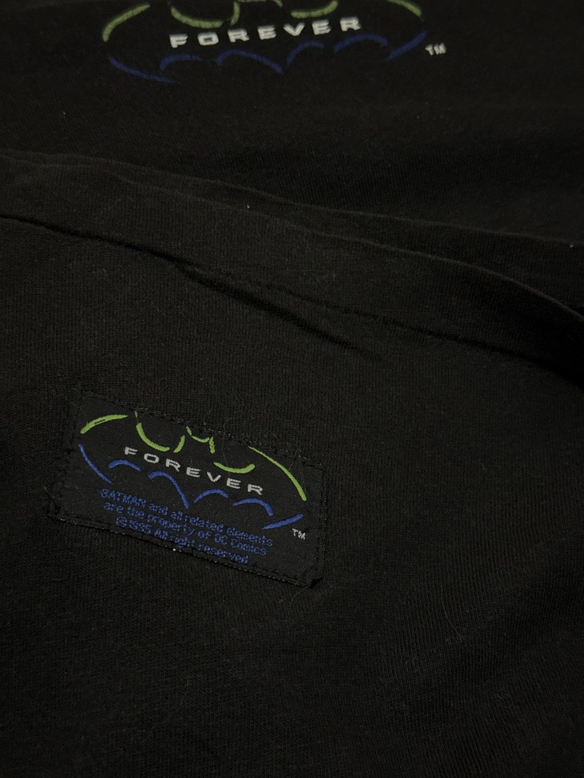 DC Comics Vintage 90s Batman Forever Character Promo Tees Size US XL / EU 56 / 4 - 3 Thumbnail