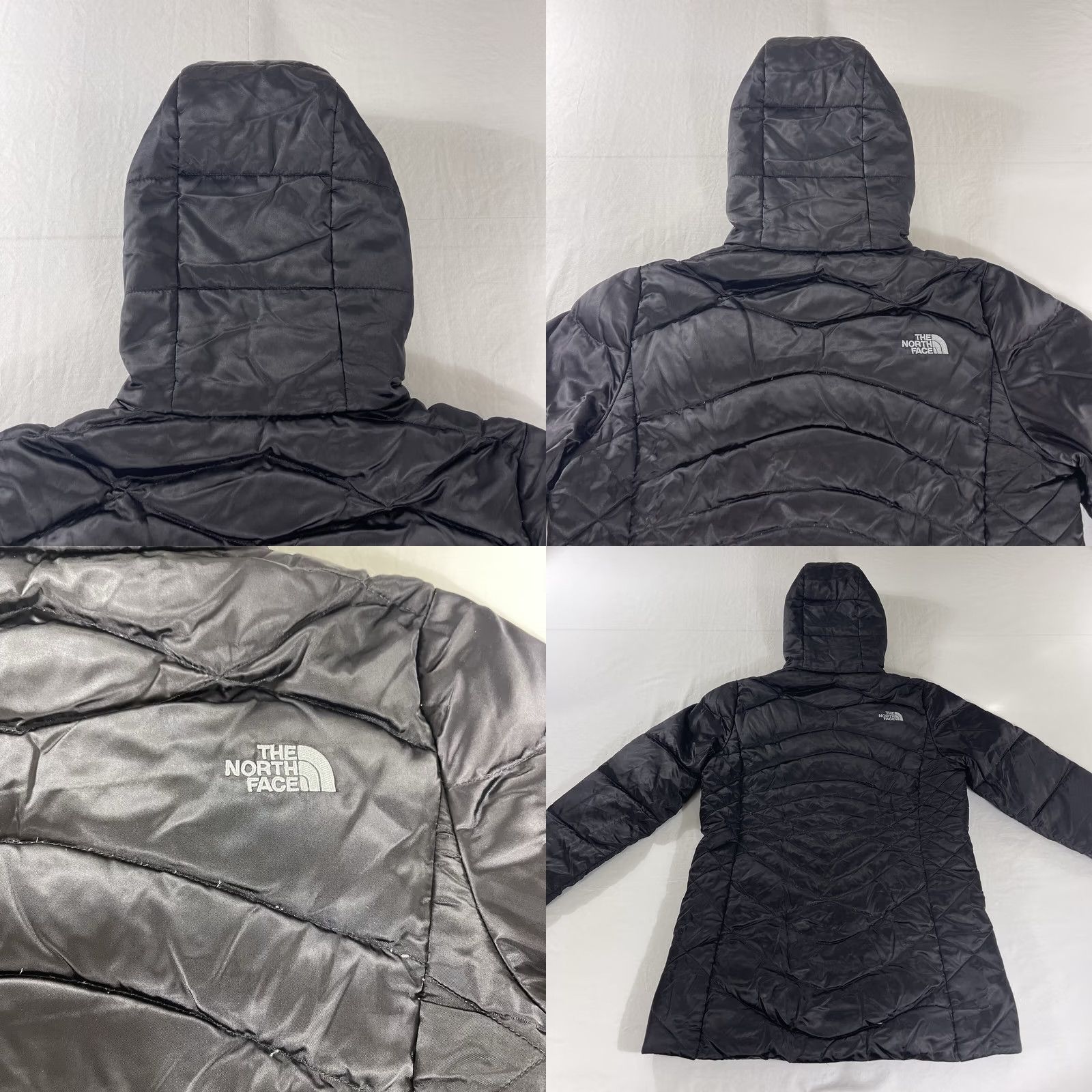 The North Face The North Face Womens Jacket Coat Black Hooded 550 Insulated Goose Down Puffer Jacket Size M / US 6-8 / IT 42-44 - 10 Thumbnail