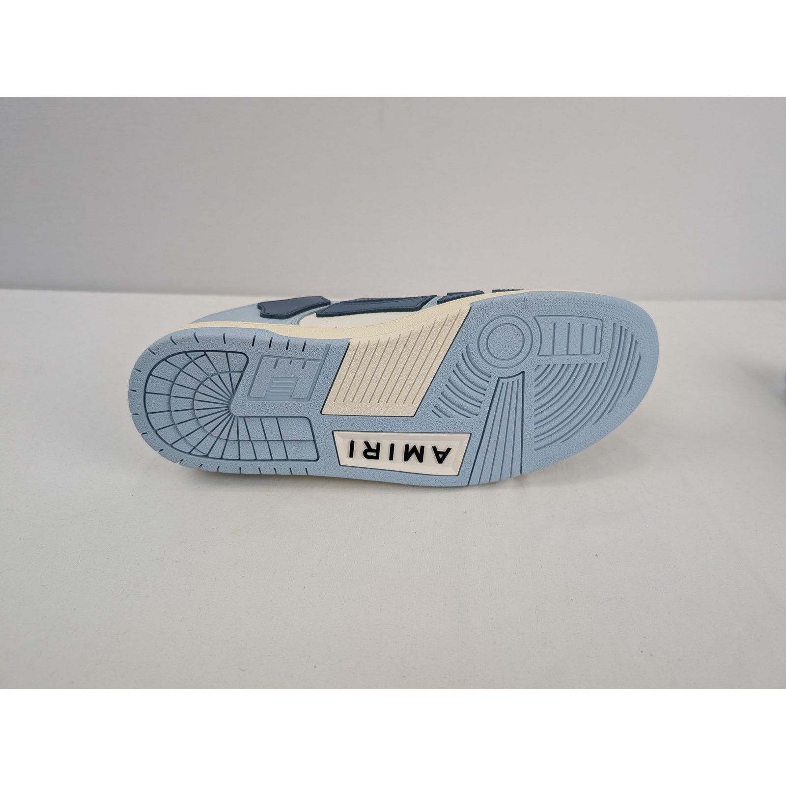 Amiri o1rshd1 Skel Top Low / Skeleton Low Top Sneakers Baby Blue Size US 12 / EU 45 - 10 Thumbnail