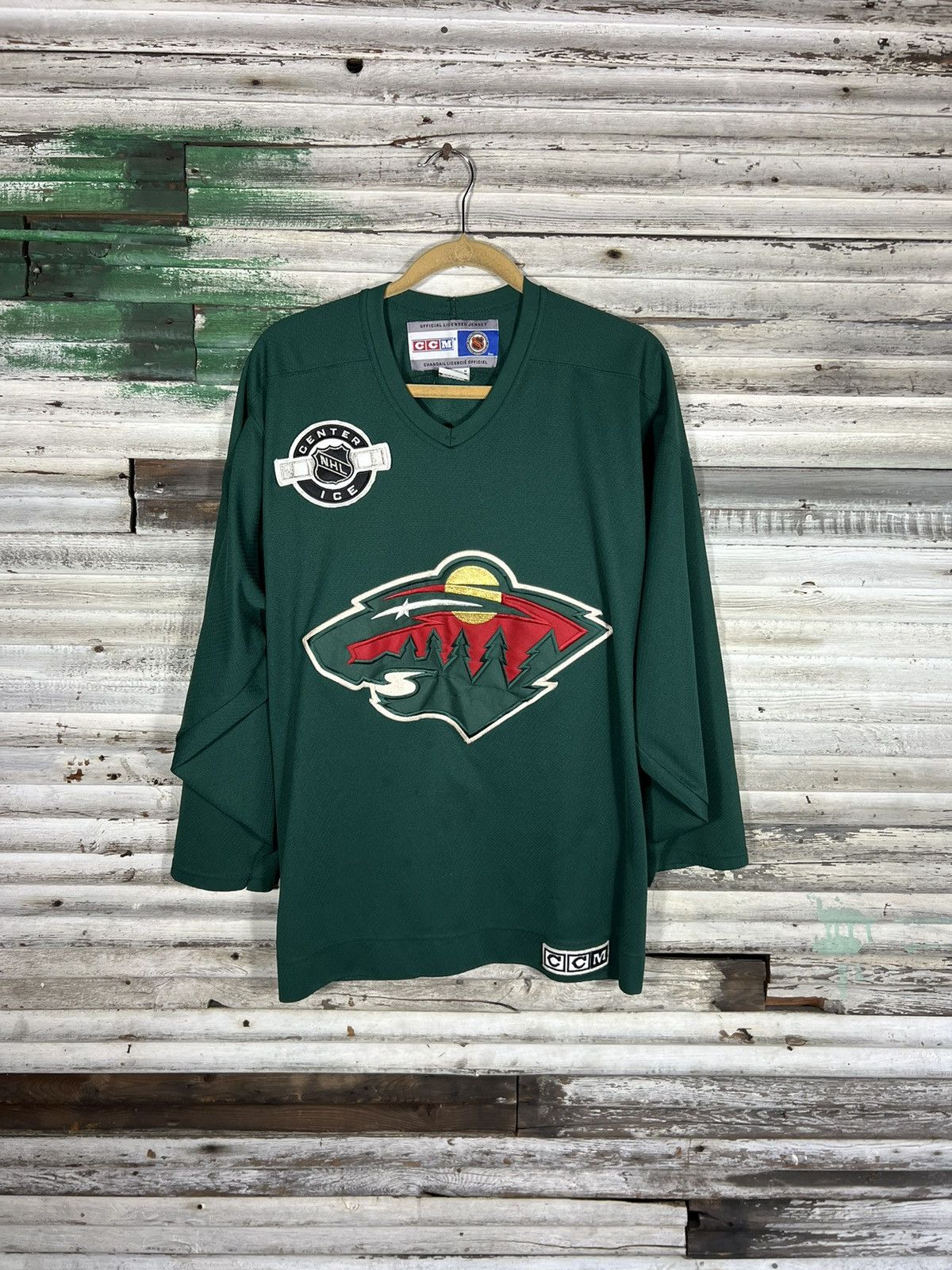 Ccm × NHL Minnesota Wild CCM Jersey Size US M / EU 48-50 / 2 - 1 Thumbnail