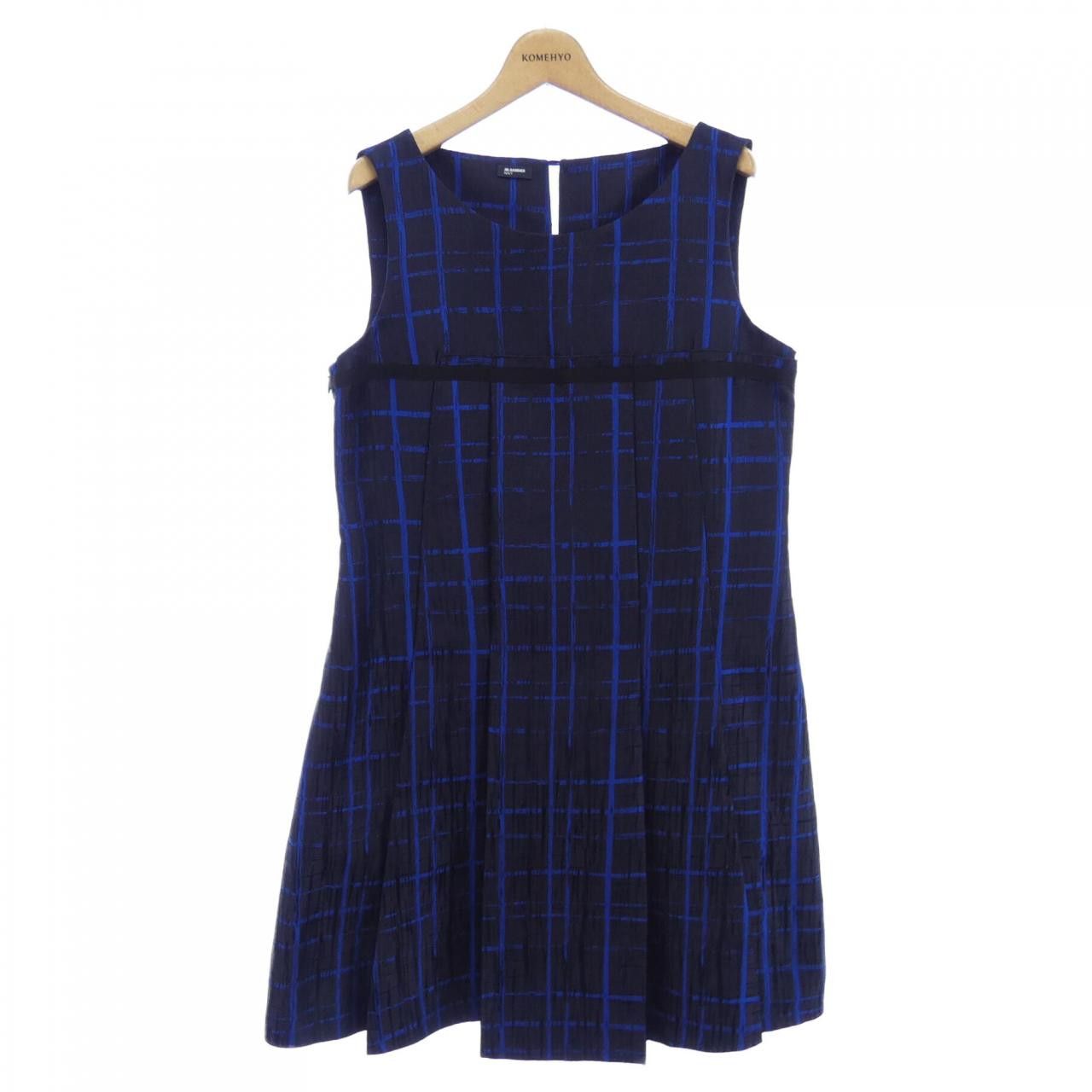 Jil Sander Jil Sander Jil Sander Navy Dress Textile Dresses DUTY FREE for USA Size ONE SIZE - 1 Thumbnail
