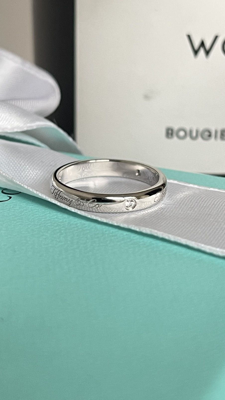 Tiffany & Co. Tiffany & Co. Notes Lucida Dia Ring Platinum 5.5 NEW $1245 Size ONE SIZE - 9 Thumbnail