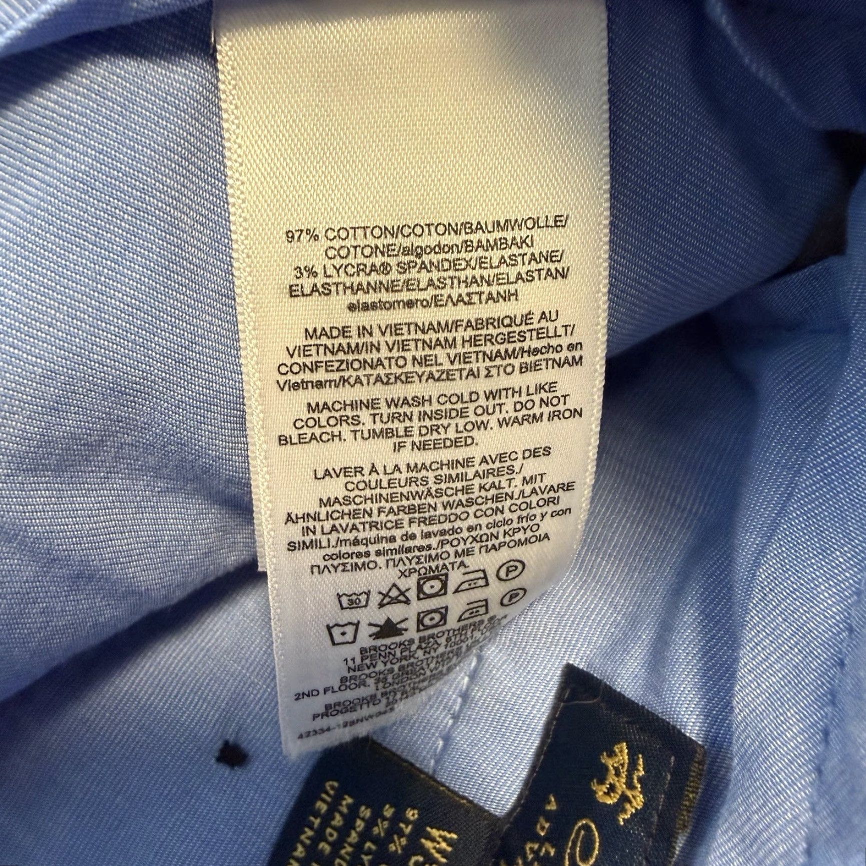 Brooks Brothers Brooks Brothers Pants Men’s 38x30 Gray Lightweight Advantage Chino Trousers Size US 38 / EU 54 - 6 Thumbnail