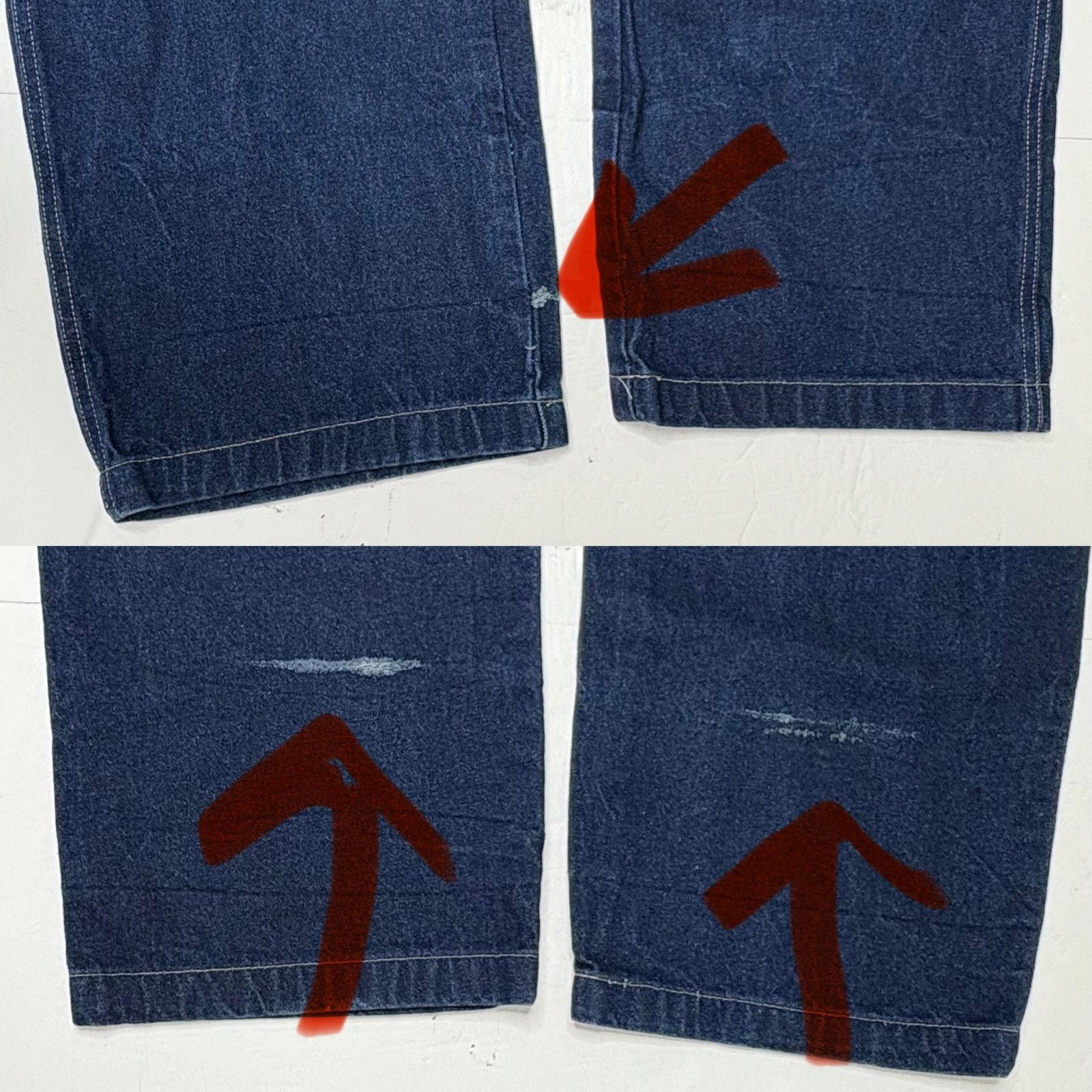 Brooklyn Xpress Brooklyn Xpress Vintage Carpenter Blue Jeans 40 Y2k Hipster Size US 40 / EU 56 - 8 Thumbnail