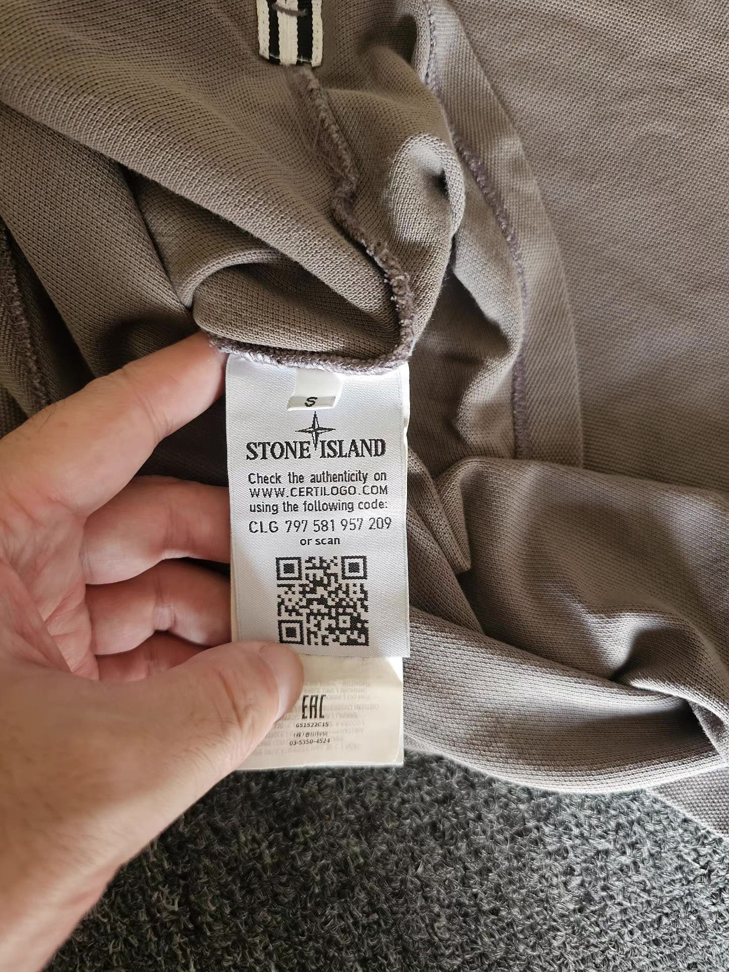 Stone Island Stone Island short-sleeve polo shirt, Size US S / EU 44-46 / 1 - 6 Thumbnail