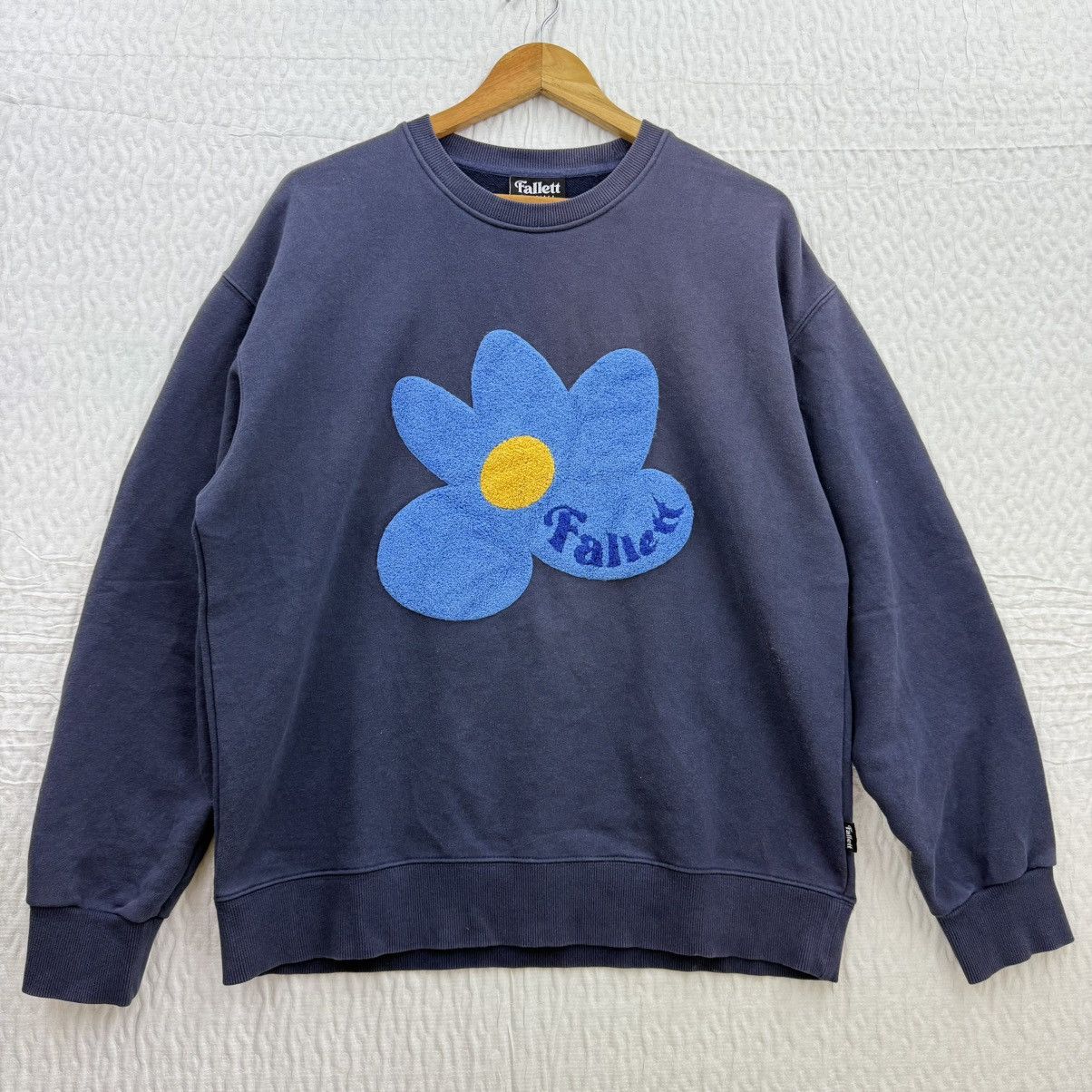 Other Fallet Madpiece Sweatshirt with large blue flower Size L / US 10 / IT 46 - 1 Thumbnail