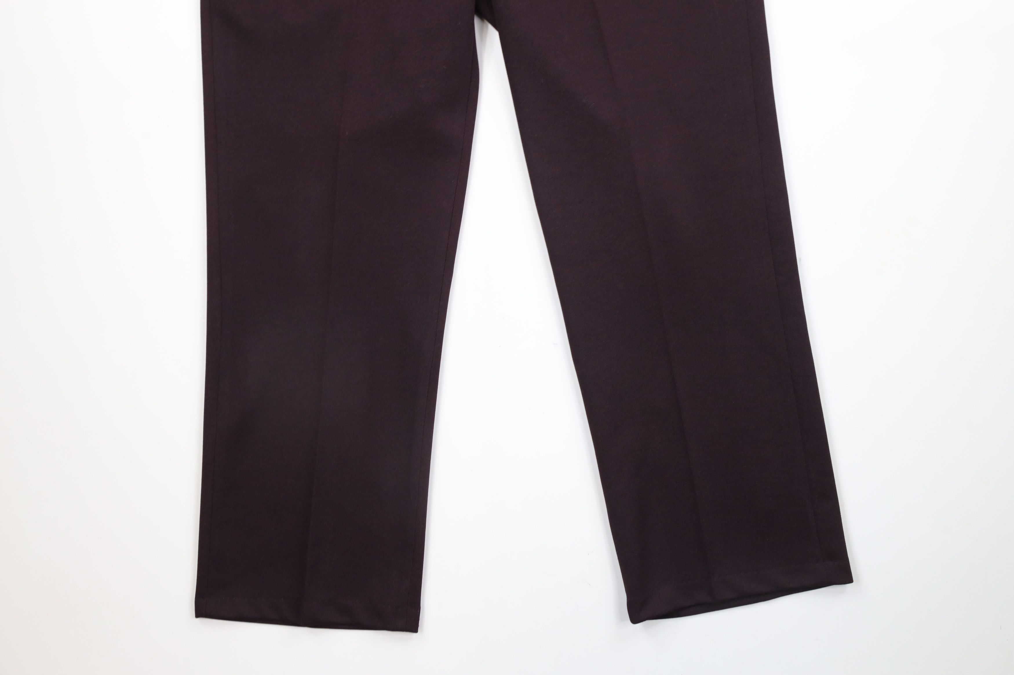 Vintage Vintage 70s Bell Bottoms Chino Pants Eggplant Purple USA Size US 34 / EU 50 - 4 Thumbnail