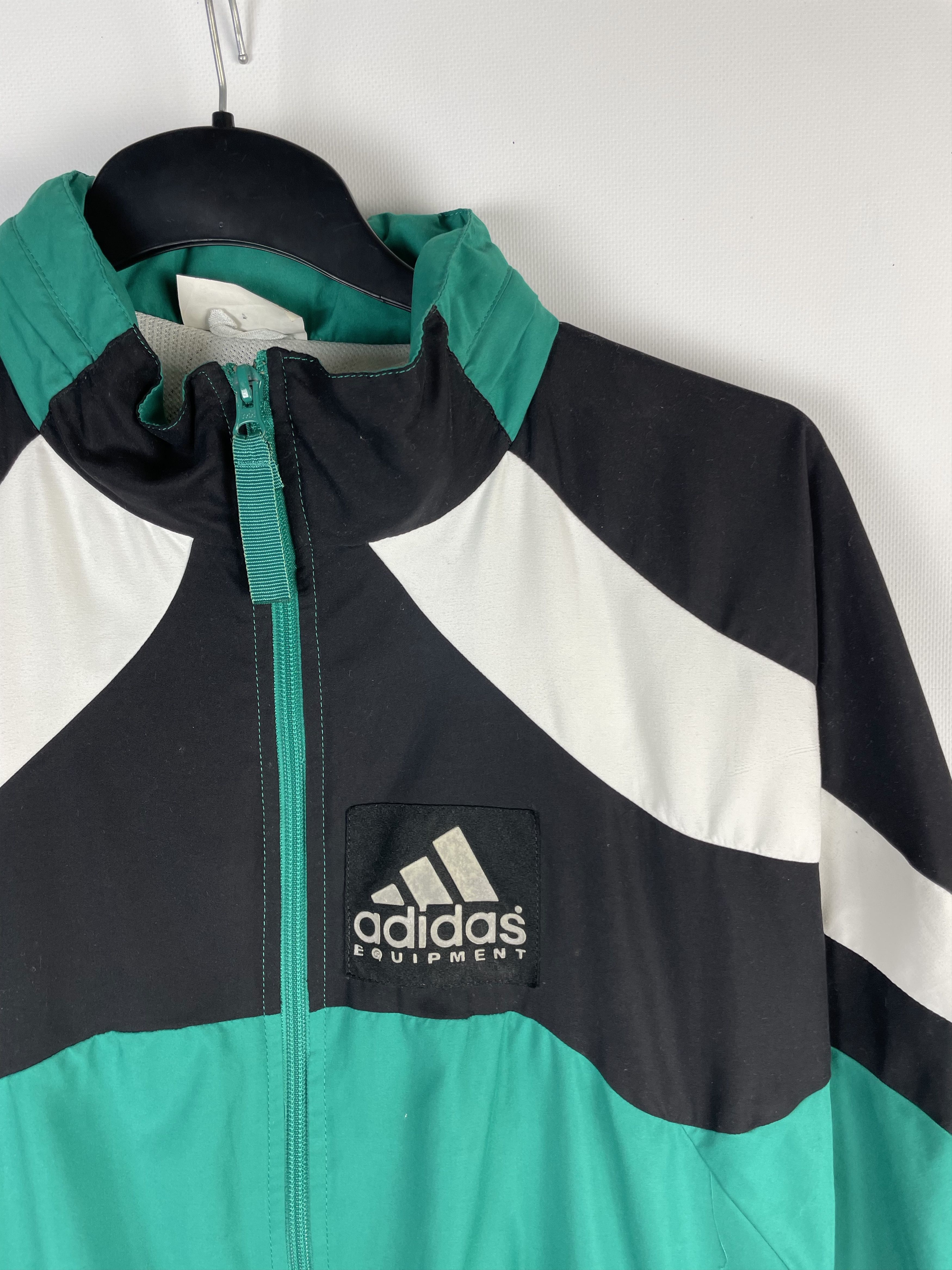 Adidas Adidas Equipment vintage track jacket 90s Size US L / EU 52-54 / 3 - 5 Thumbnail