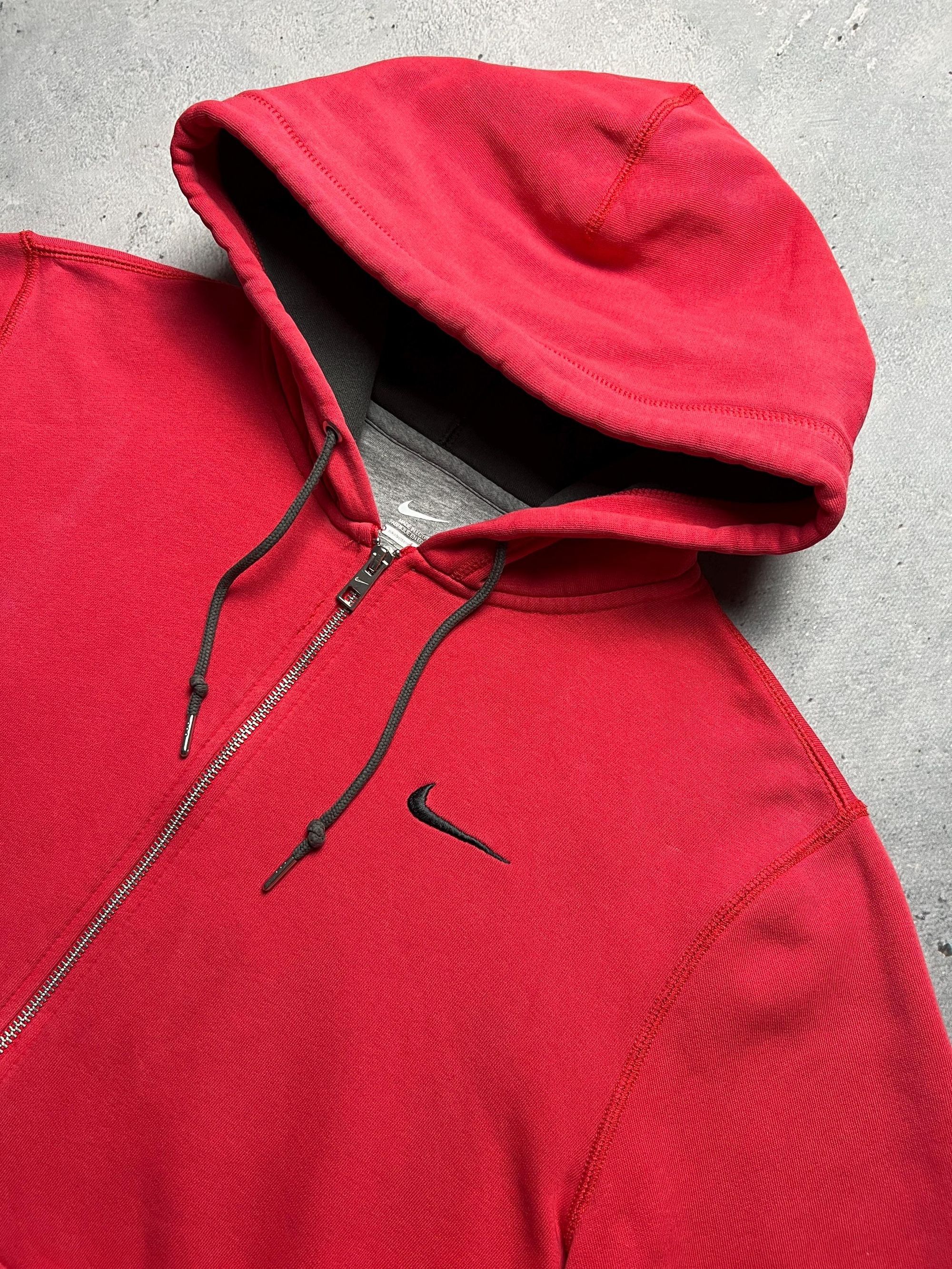 Nike Nike Vintage Zipper Hooded Jacket small swoosh logo y2k 90s Size US L / EU 52-54 / 3 - 6 Thumbnail