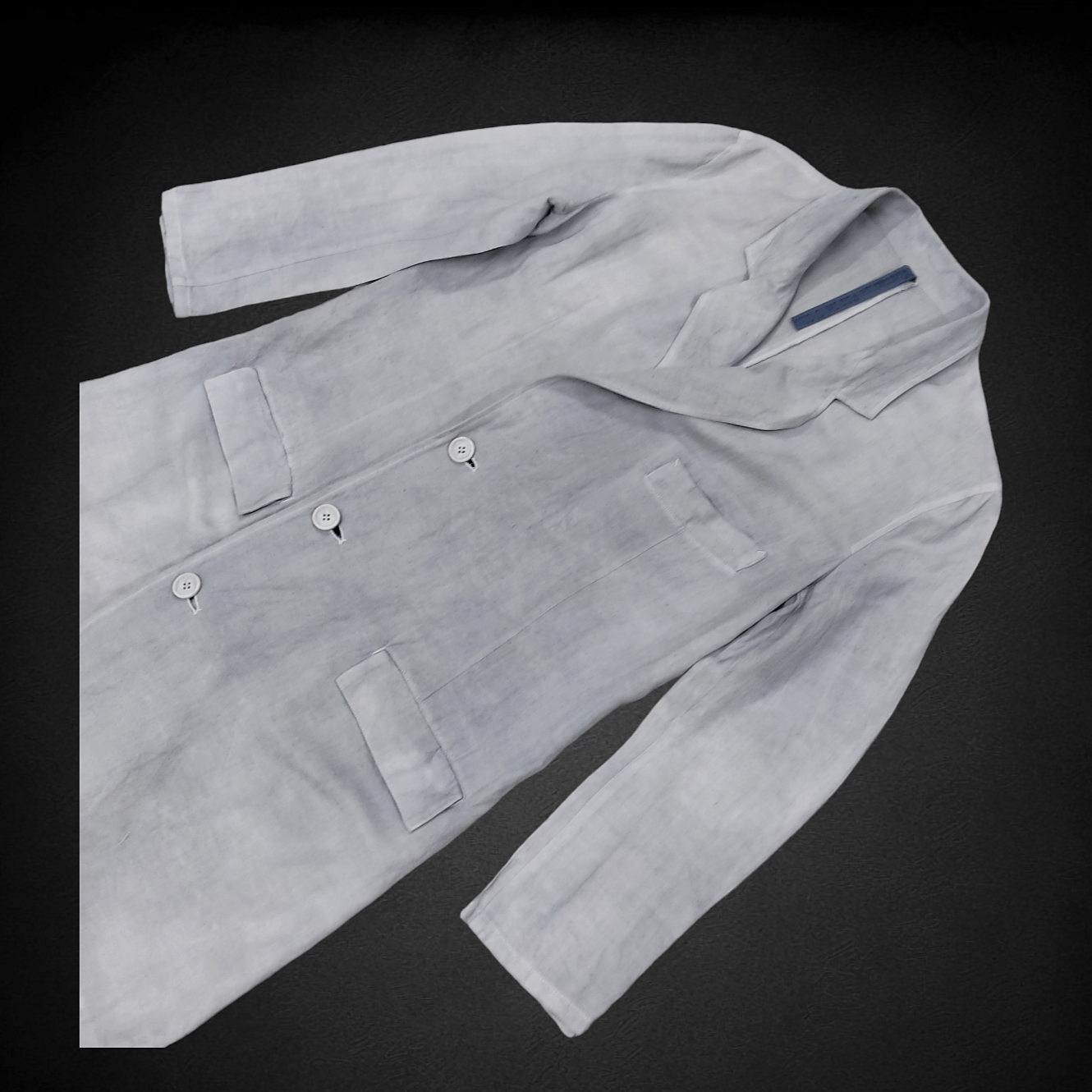 Mostly Heard Rarely Seen × Yohji Yamamoto NOCTURNE #22 C SHARP MINOR Light Trench Coat Jacket Size S / US 4 / IT 40 - 8 Thumbnail