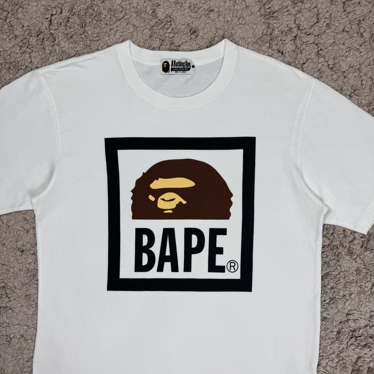 Bape Vintage Bape Square T-shirt Size US L / EU 52-54 / 3 - 5 Thumbnail