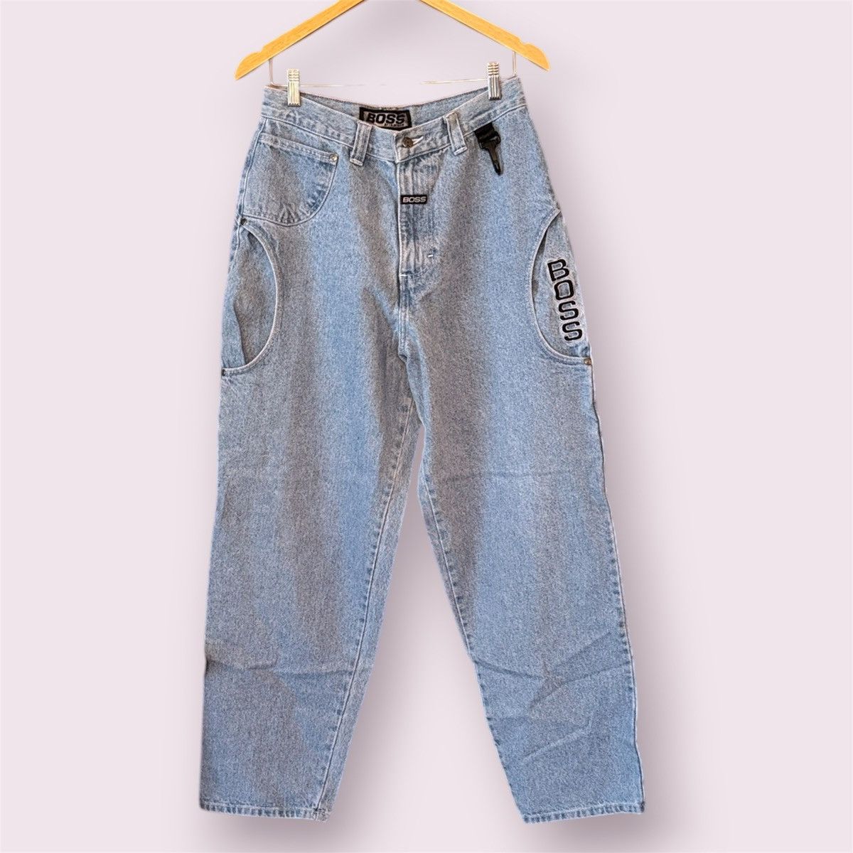 Other BOSS By I.G. Design Y2K Skater Hip-Hop Denim Jeans Size US 32 / EU 48 - 1 Thumbnail