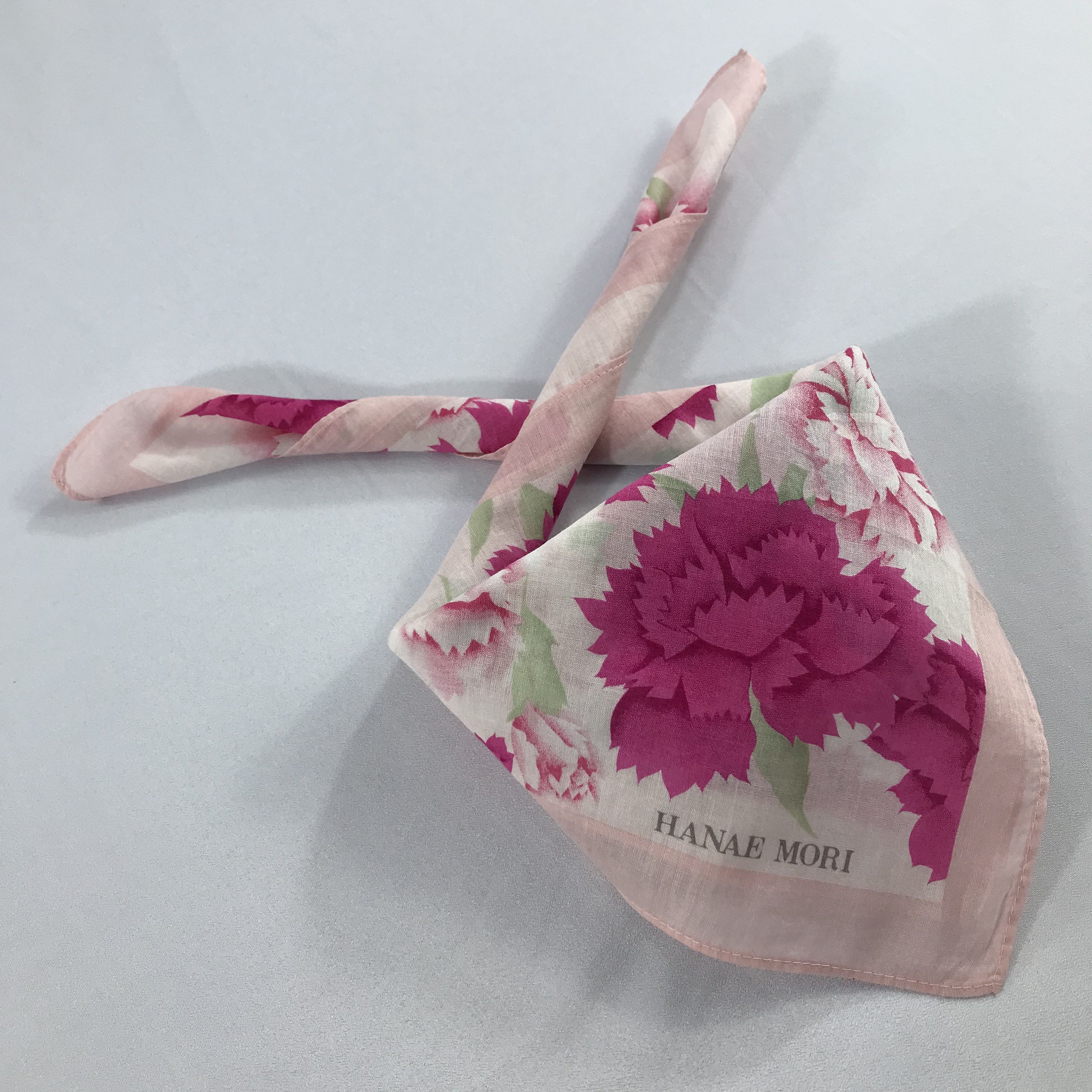 Hanae Mori Hanae Mori Bandana / Handkerchief / Neckerchief - S2273 Size ONE SIZE - 4 Thumbnail