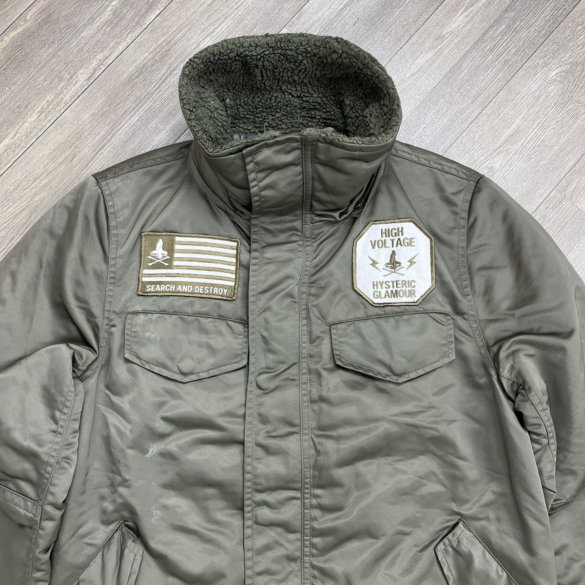 Hysteric Glamour Vintage Hysteric Glamour Search & Destroy Military Jacket Size US M / EU 48-50 / 2 - 3 Thumbnail