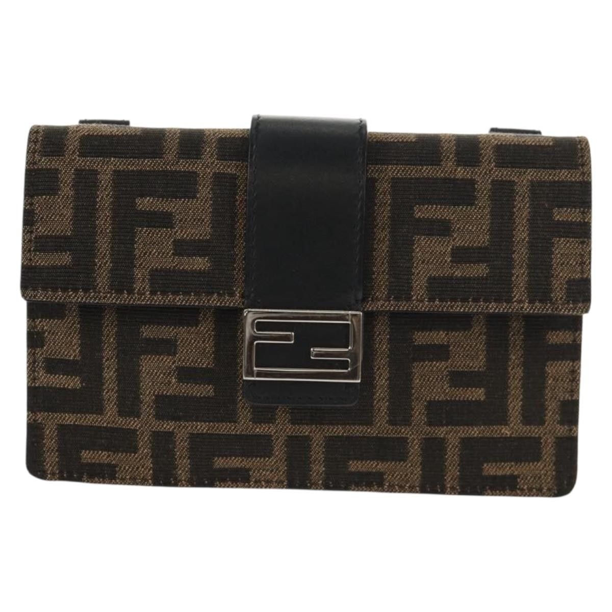 Fendi Fendi Baguette Convertible Belt Zucca canvas Size ONE SIZE - 1 Thumbnail
