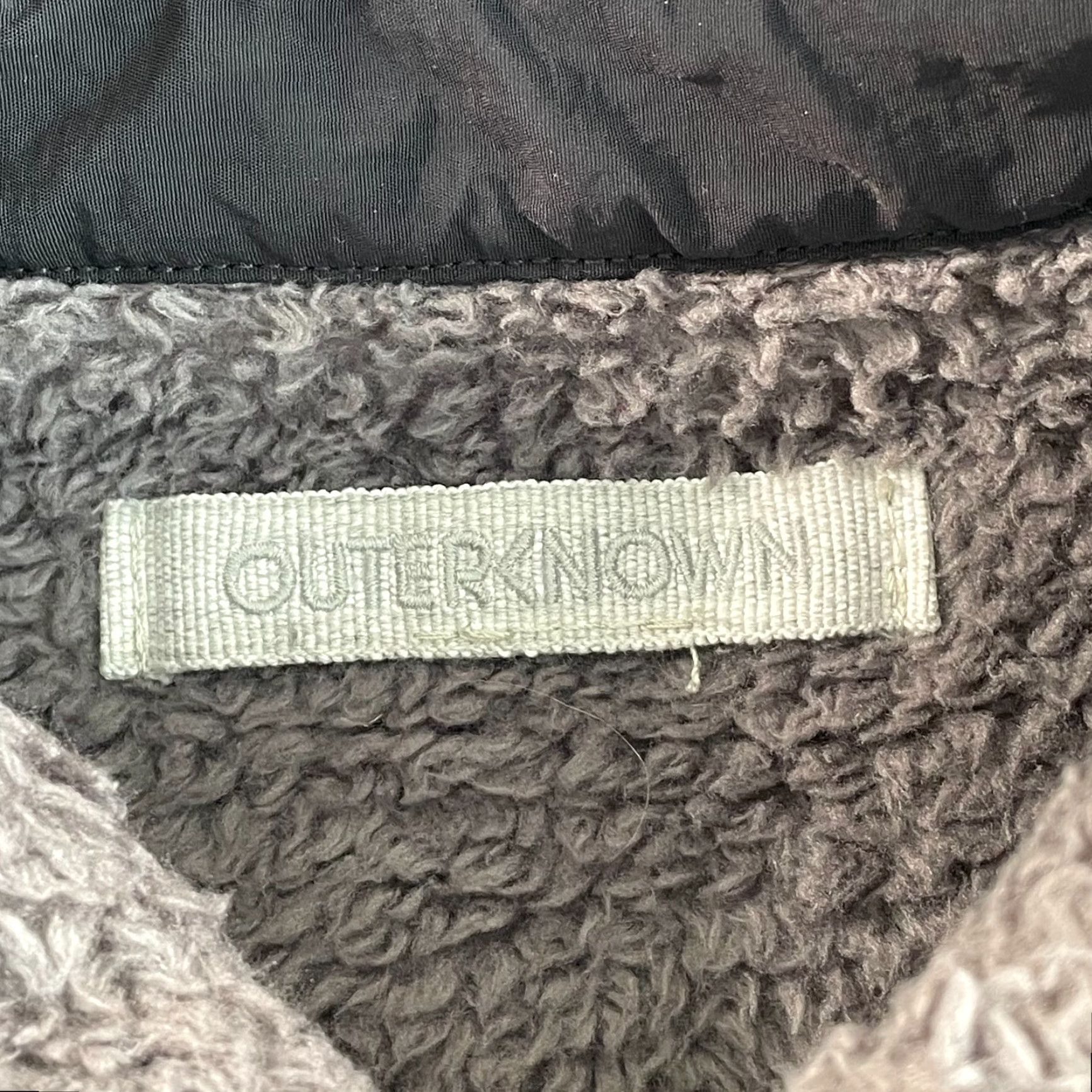 Outerknown Outerknown Skyline Shirt Jacket Men XL Grey Fleece Sherpa Snap Up Long Sleeve Size US XL / EU 56 / 4 - 2 Thumbnail