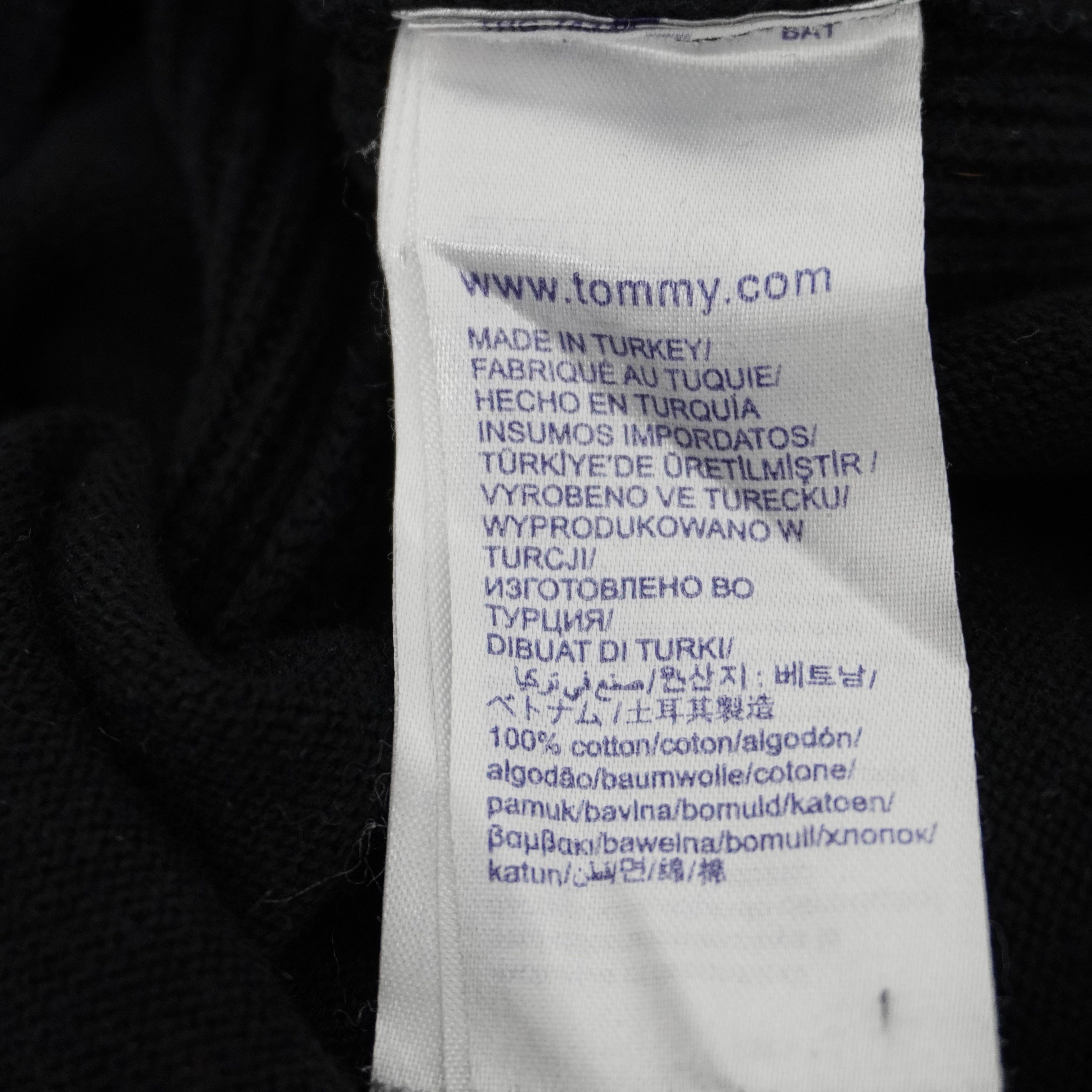 Tommy Hilfiger Pre-owned Men's Tommy Hilfiger Black Sweater Size US L / EU 52-54 / 3 - 14 Thumbnail