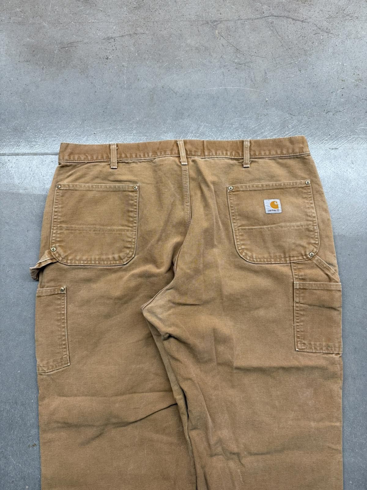 Carhartt Vintage 90s Carhartt Faded Double Knee Carpenter Pants Size US 40 / EU 56 - 6 Thumbnail