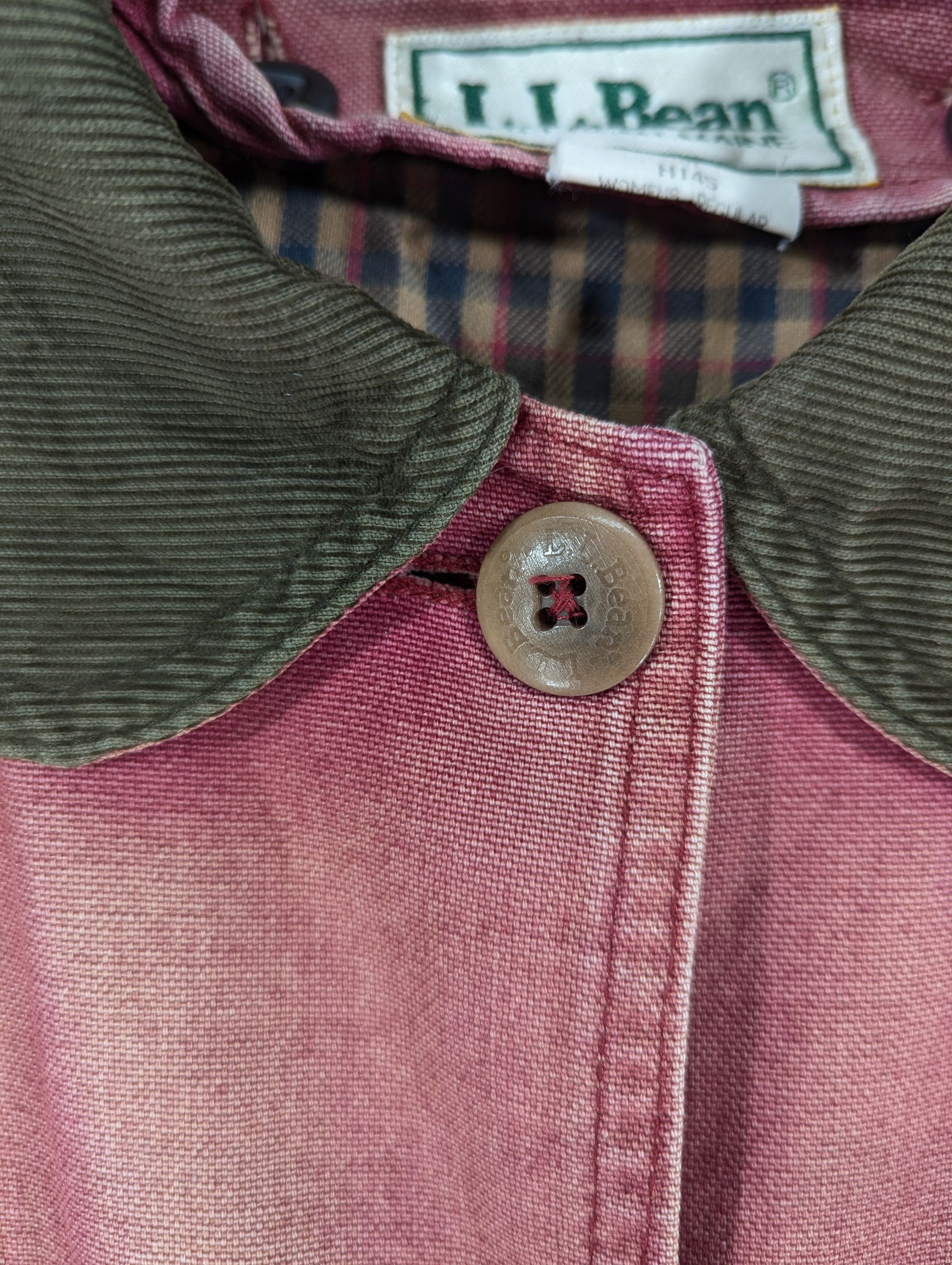 L.L. Bean Vintage L.L.Bean Blanket Lined Chore Sunfaded Jacket Size M / US 6-8 / IT 42-44 - 6 Thumbnail
