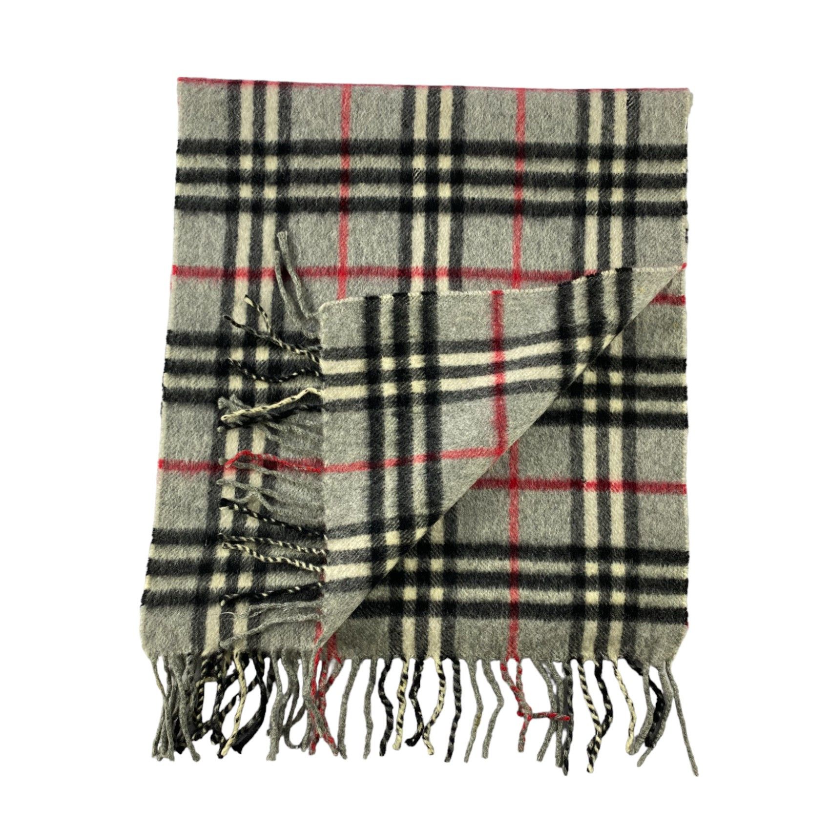 Burberry × Vintage Burberry Scarf / Muffler / Neckwear - WW999 Size ONE SIZE - 4 Thumbnail