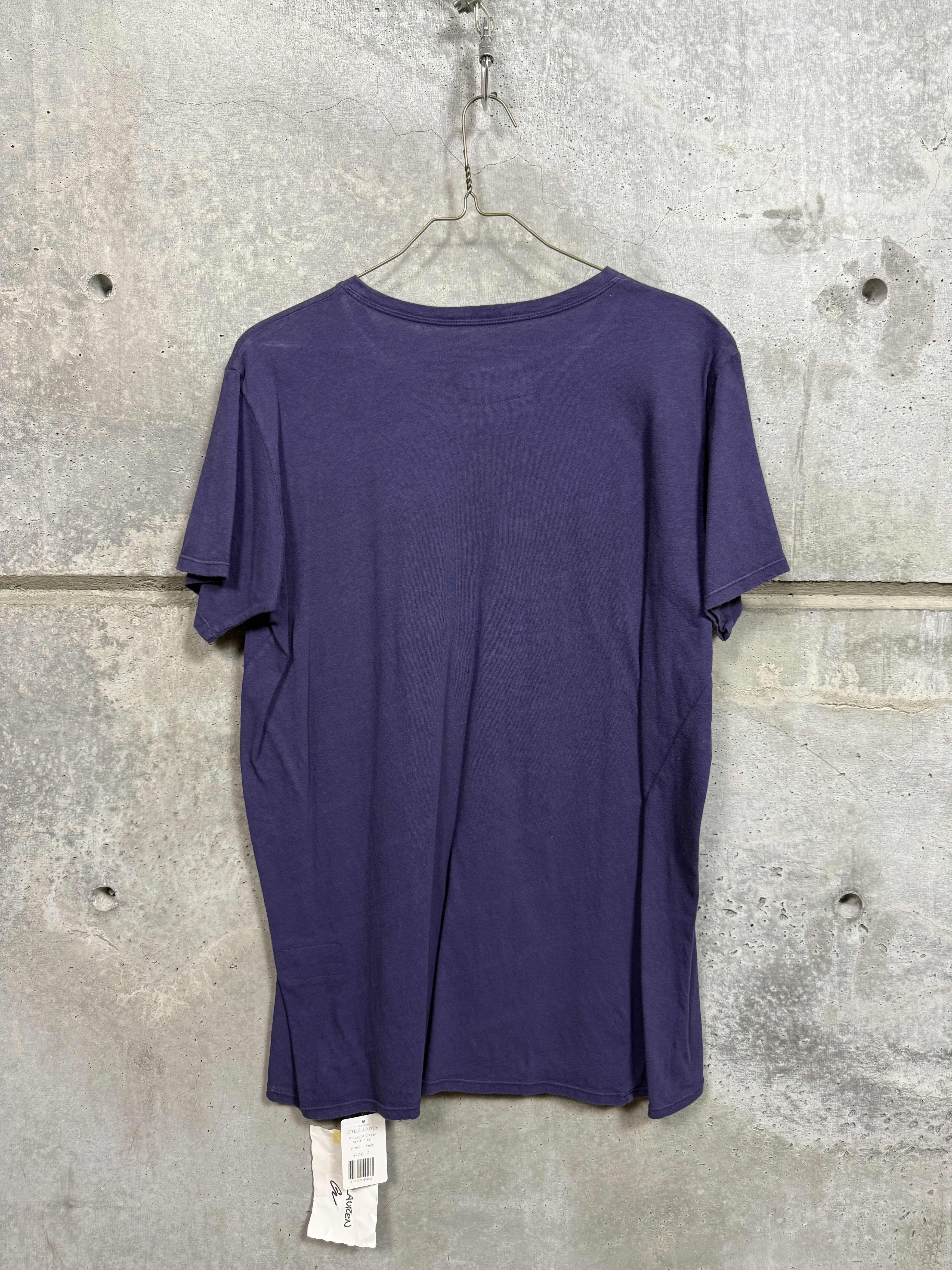 Greg Lauren Greg Lauren Short Sleeve Logo Crew Neck Tee Size US XXL / EU 58 / 5 - 2 Thumbnail