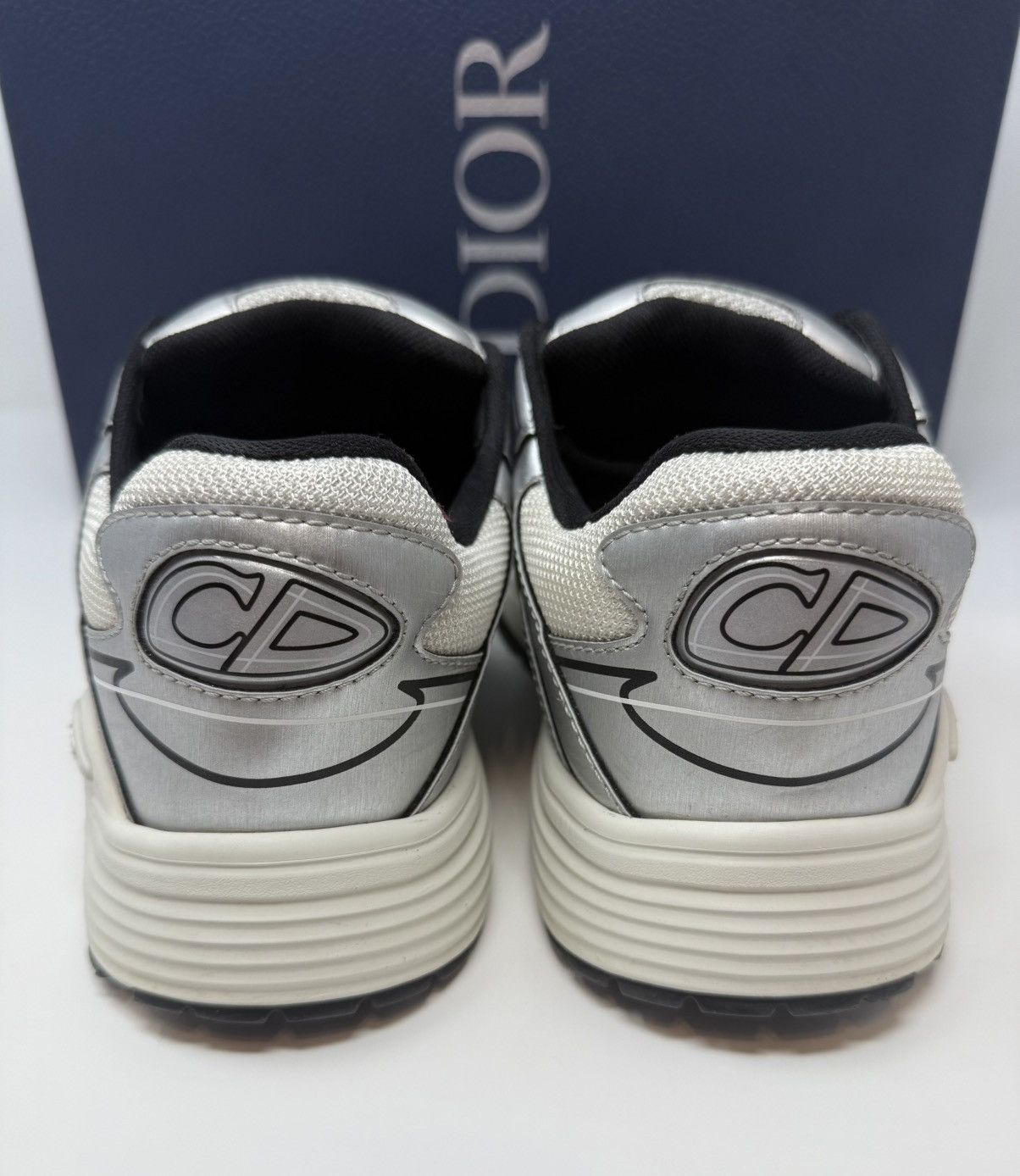 Dior Dior B30 Sneaker Silver White Size US 9 / EU 42 - 5 Thumbnail