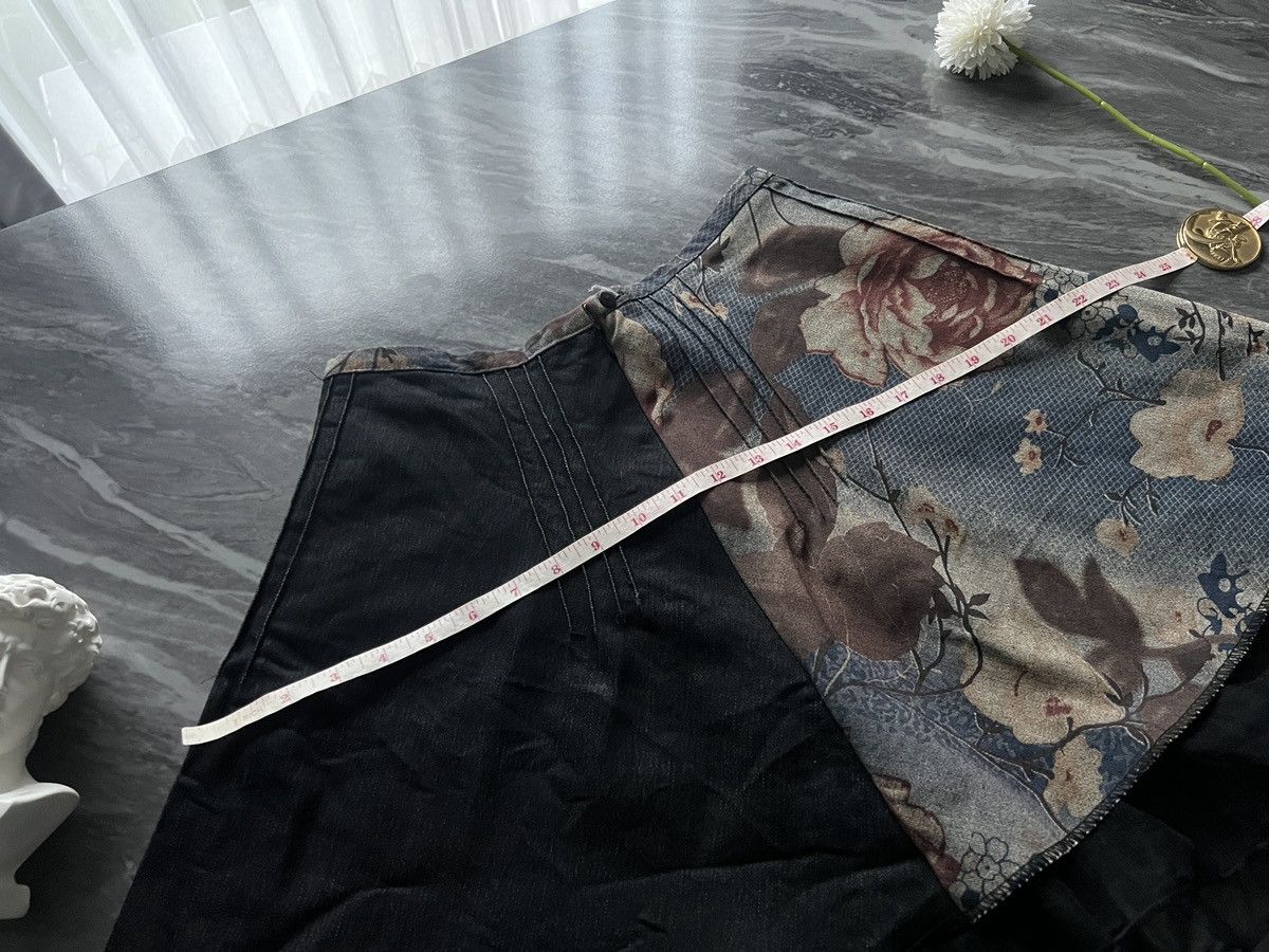 Morgan De Toi Morgan De Toi : Skirt Two Layer Denim Rare Pattern Size 26" / US 2 / IT 38 - 9 Thumbnail