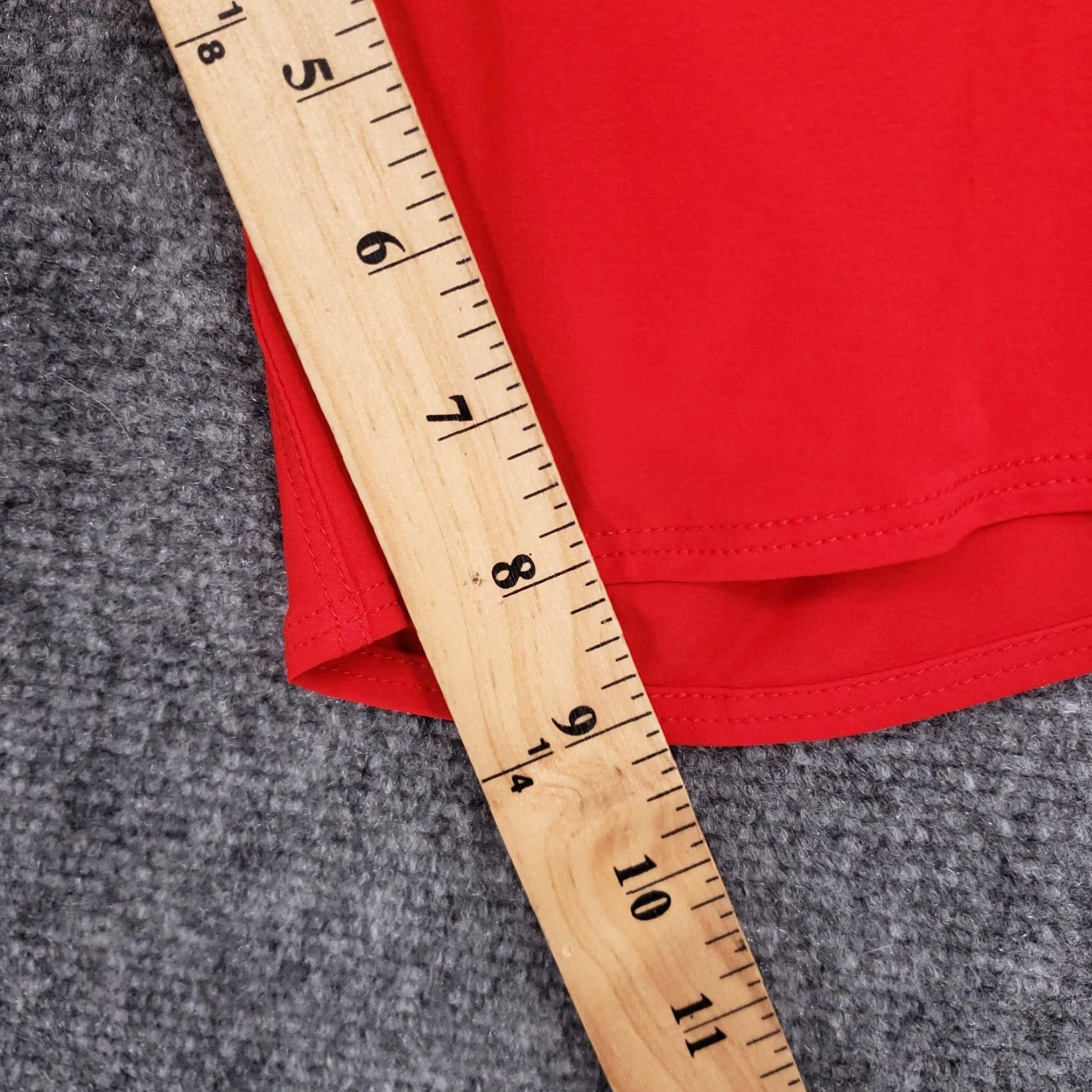 Patagonia Patagonia Men Trunks 38 Red Solid Drawstring Marine Surf Bathing Suit BottomImage Size 38R - 4 Thumbnail