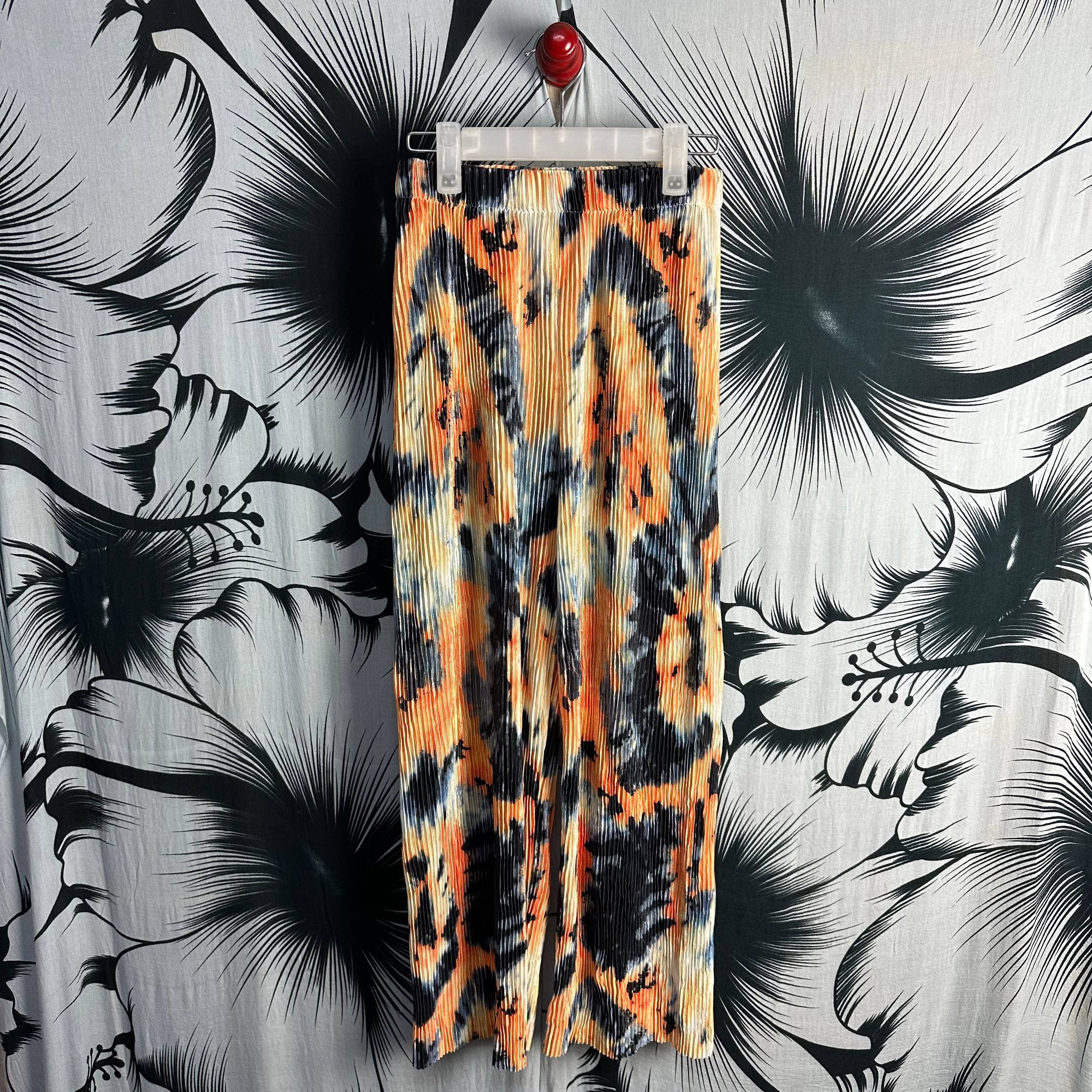 Japanese Brand Archive Pleated Japanese Rare Pattern Pants Size 27" / US 4 / IT 40 - 1 Thumbnail