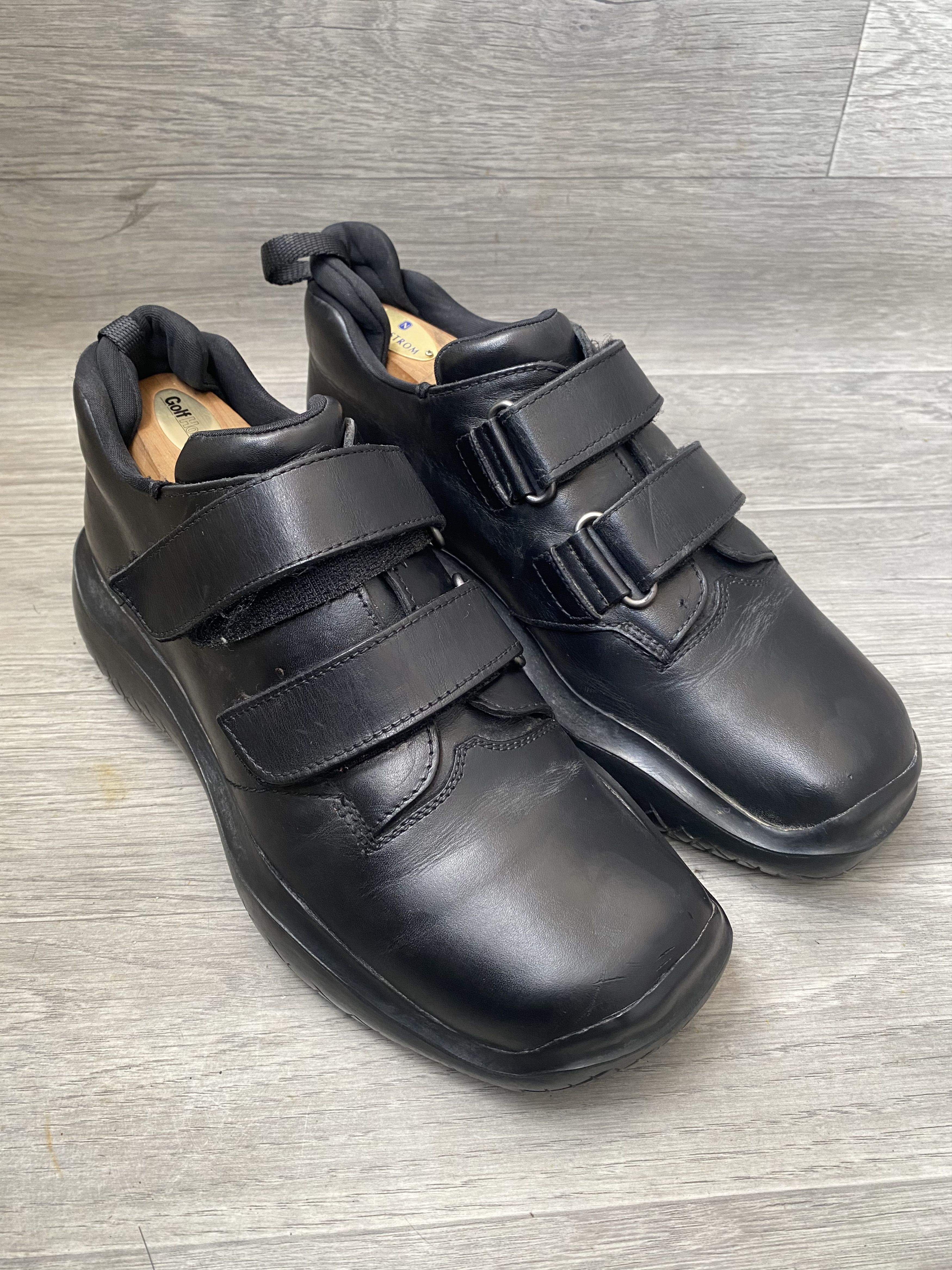 Prada FW 1999 Prada chunky square toe derby strappy shoes Size US 7.5 / EU 40-41 - 8 Thumbnail