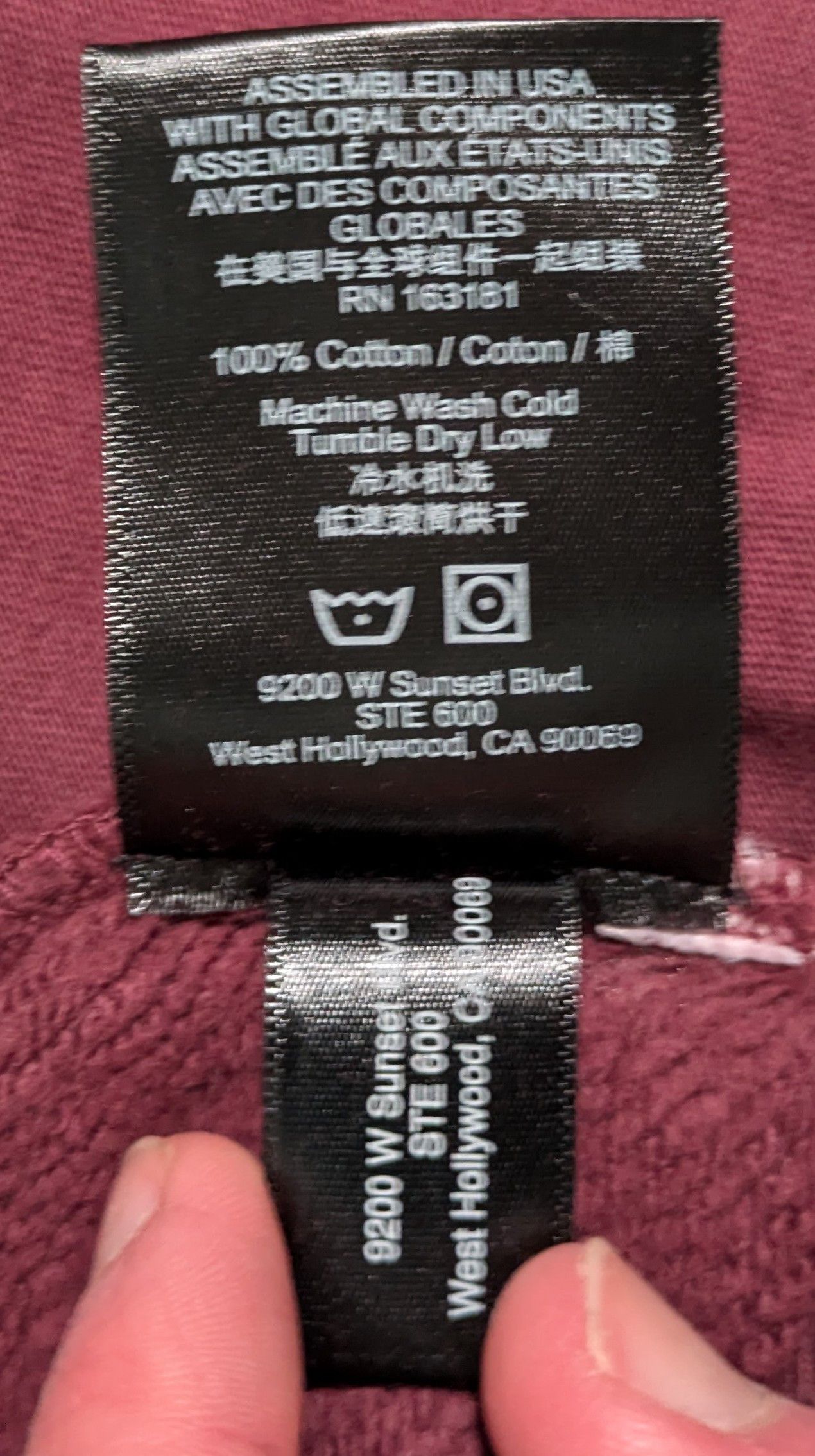 Rhude Logo Crewneck w/ Slit Pockets Size US L / EU 52-54 / 3 - 7 Thumbnail