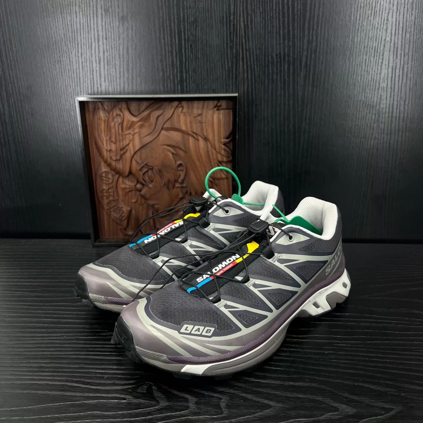 Salomon Salomon XT-6 Black/Gray 40.5 Mint充新 Size US 7.5 / EU 40-41 - 1 Thumbnail