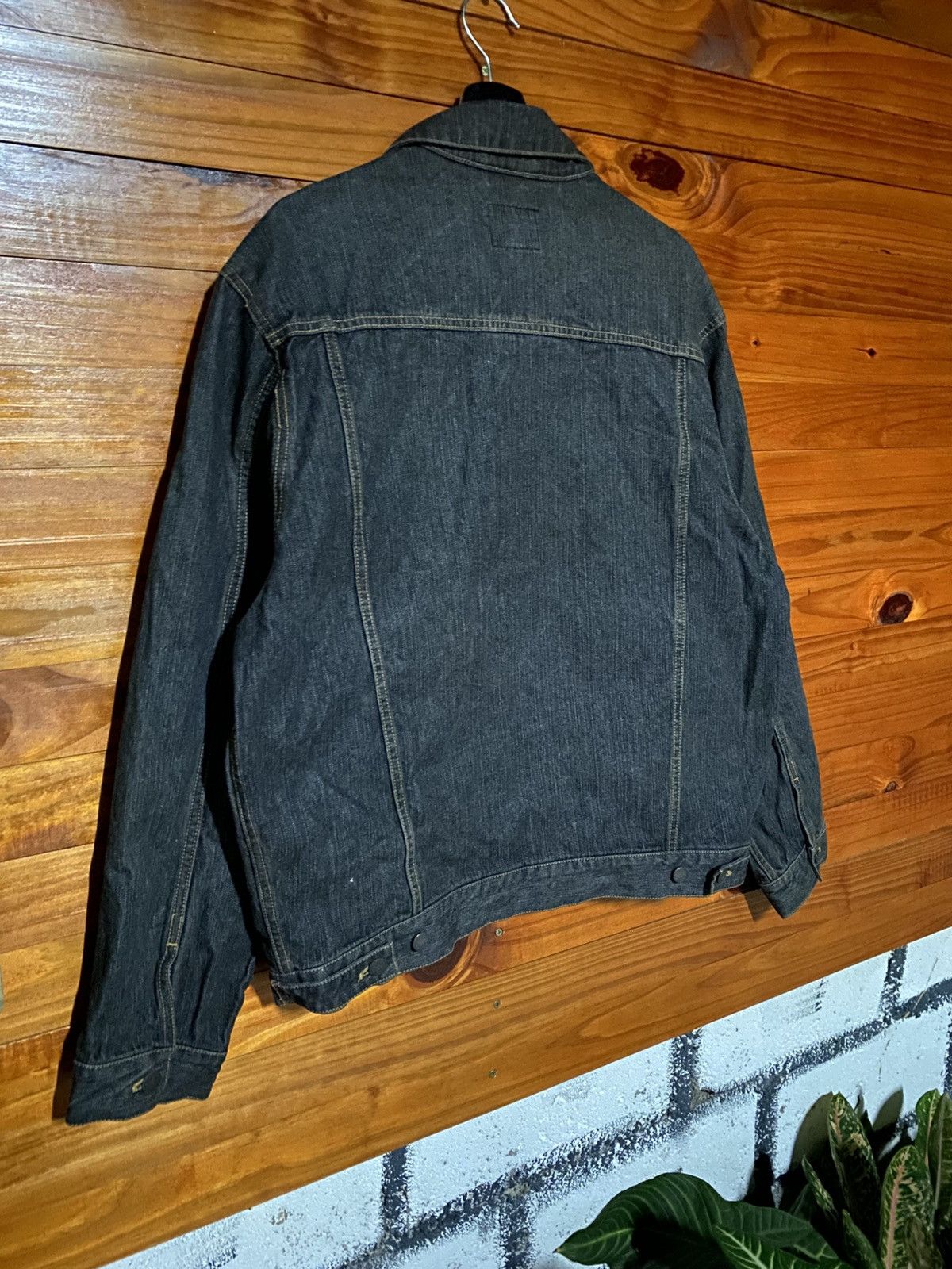 Converse Converse Denim Trucker Jacket | Vintage Indigo Jean Jacket Size US XXL / EU 58 / 5 - 12 Thumbnail