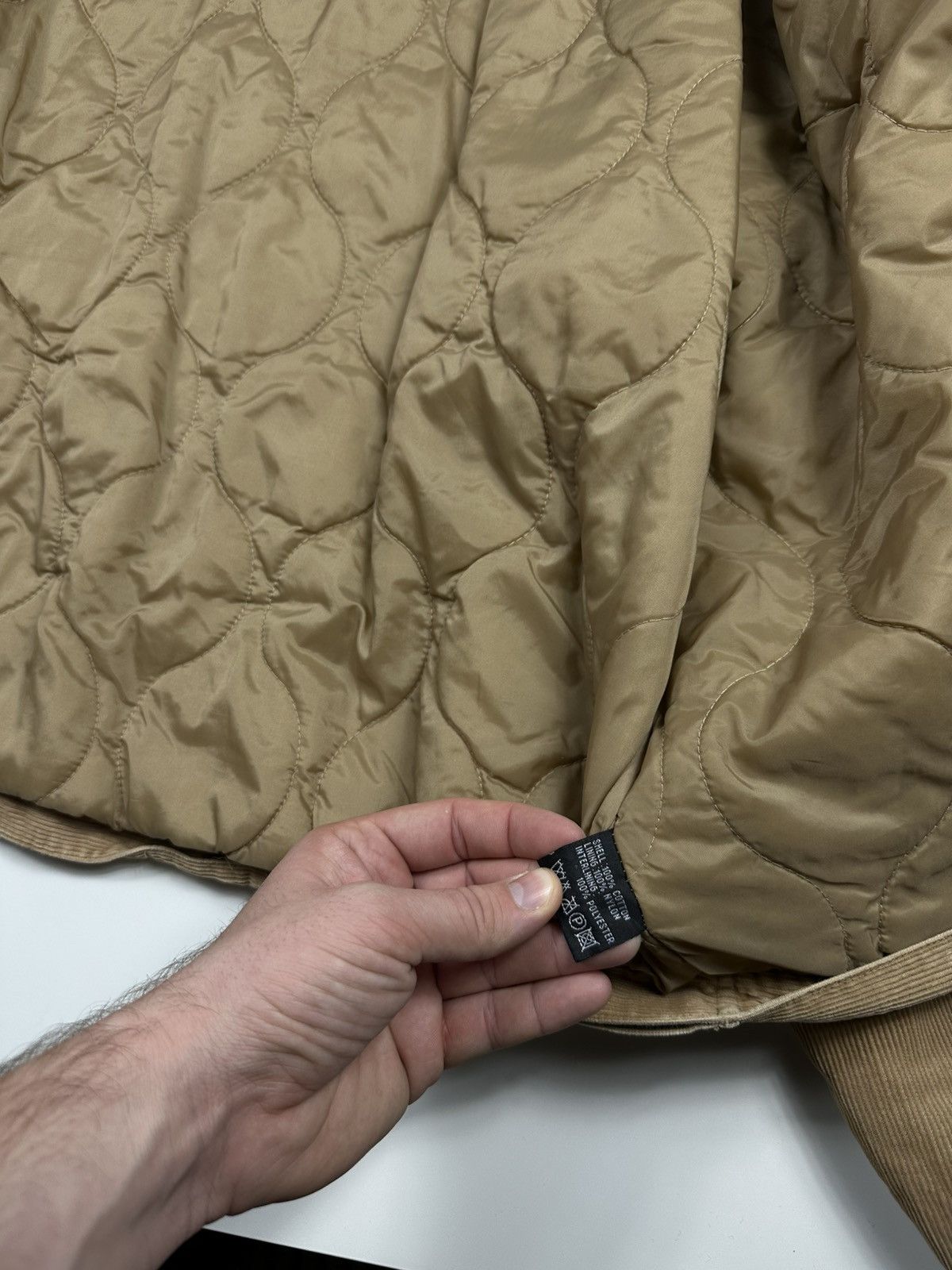 Alpha Industries Vintage Alpha Industries x The Cords MA1 Bomber Jacket Size US XL / EU 56 / 4 - 9 Thumbnail