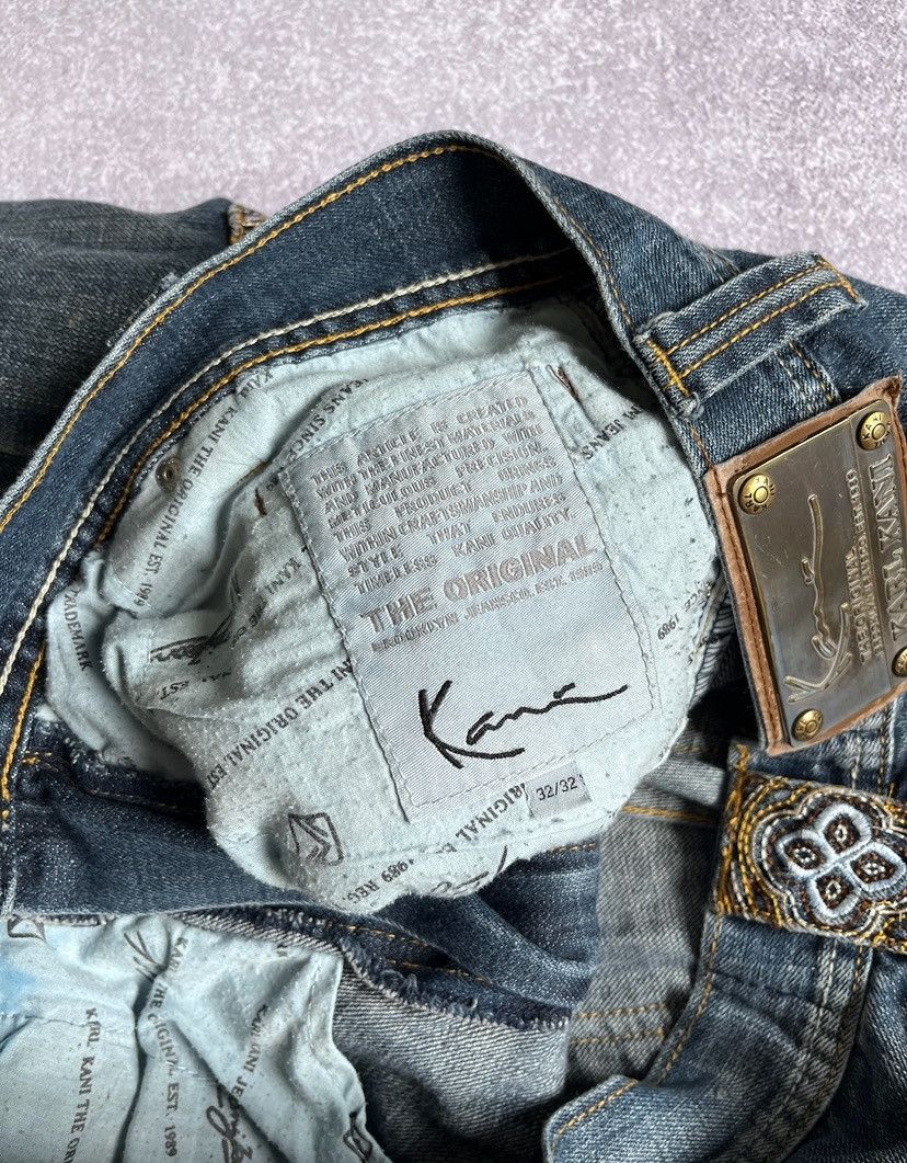 Karl Kani × Vintage Vintage Karl Kani Embroidery Baggy Jeans Y2K 32 Size US 32 / EU 48 - 7 Thumbnail