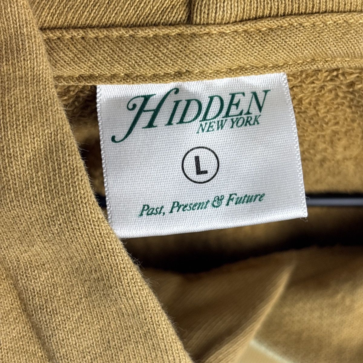 HIDDEN Hidden NY Camo Logo Hoodie Sand Sweater Rare SS21 Sweatshirt Size US L / EU 52-54 / 3 - 8 Thumbnail