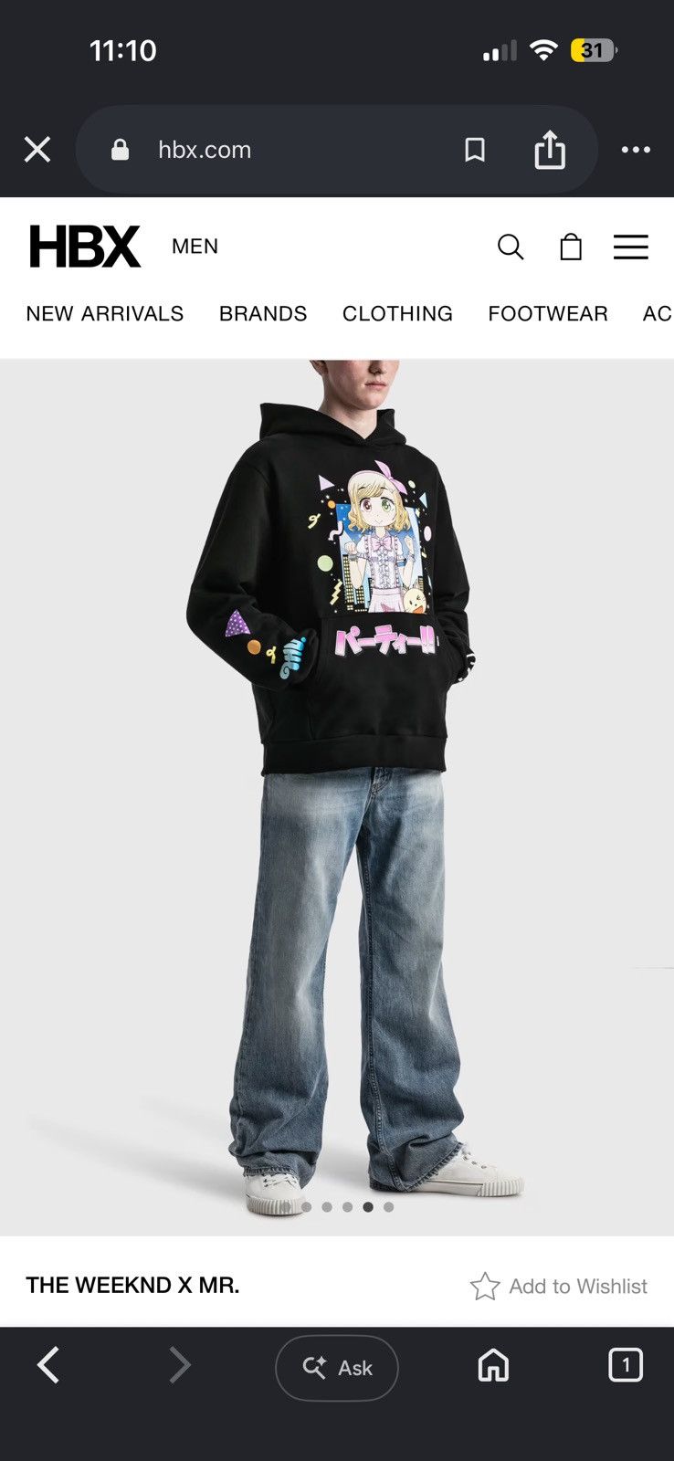 Other Weeknd x Mr. Collab hoodie Size US S / EU 44-46 / 1 - 6 Thumbnail